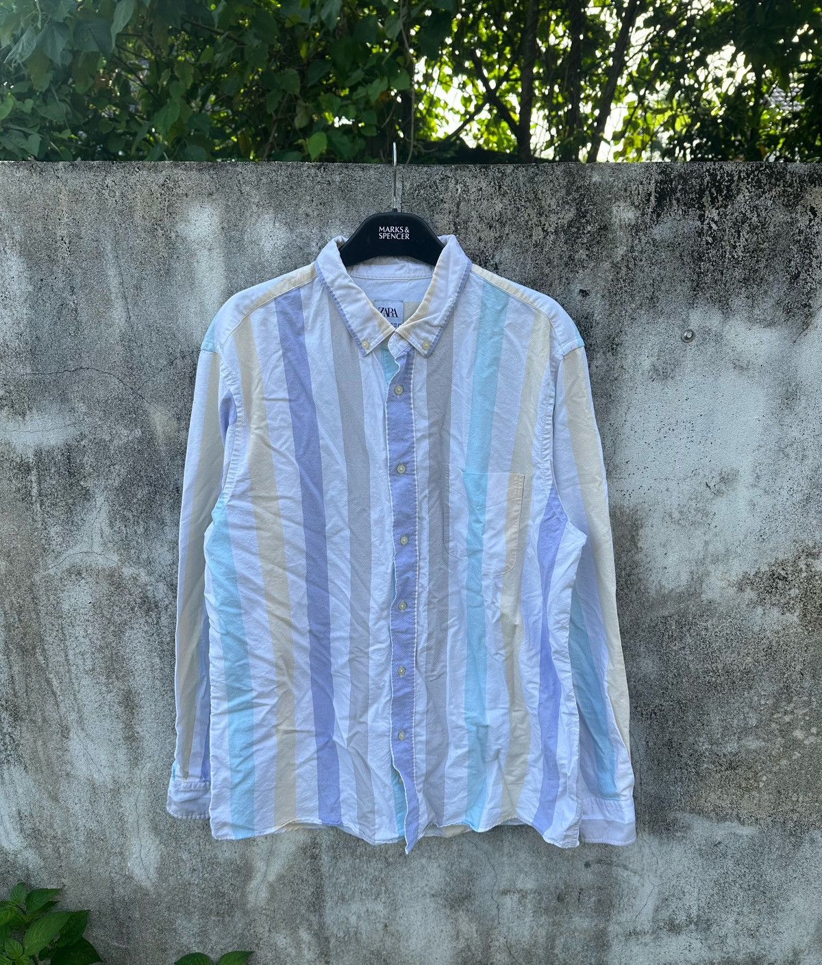 Zara ZARA stripes shirts Size US XL / EU 56 / 4 - 1 Thumbnail