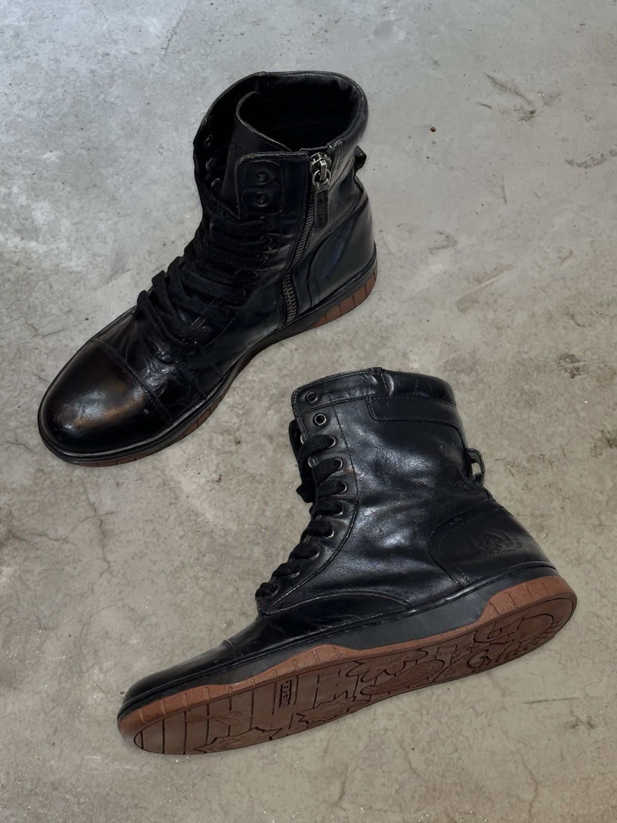 Diesel (FW17) BASKET BUTCH ZIPPY BOOTS Size US 9 / EU 42 - 5 Thumbnail