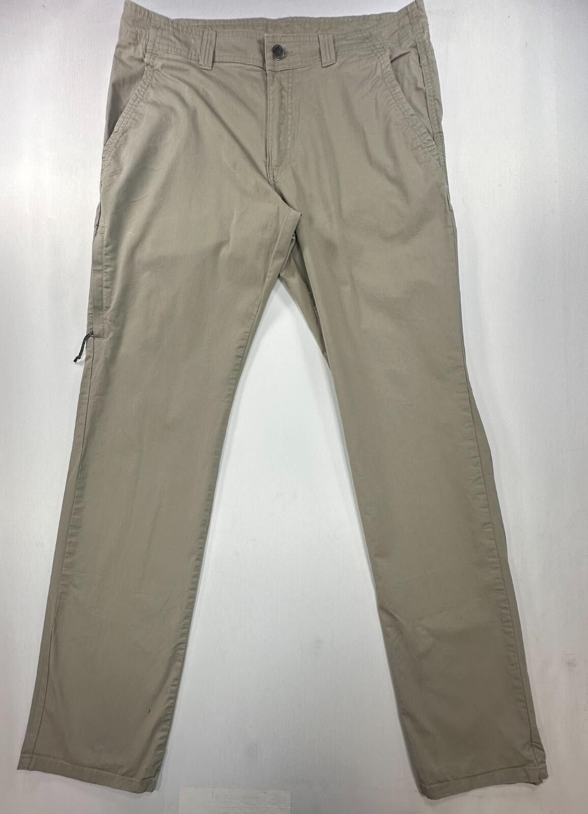 Columbia Columbia Flat Straight Fit Zip Pocket Chinos Brown Men 34/34 Size US 34 / EU 50 - 1 Thumbnail