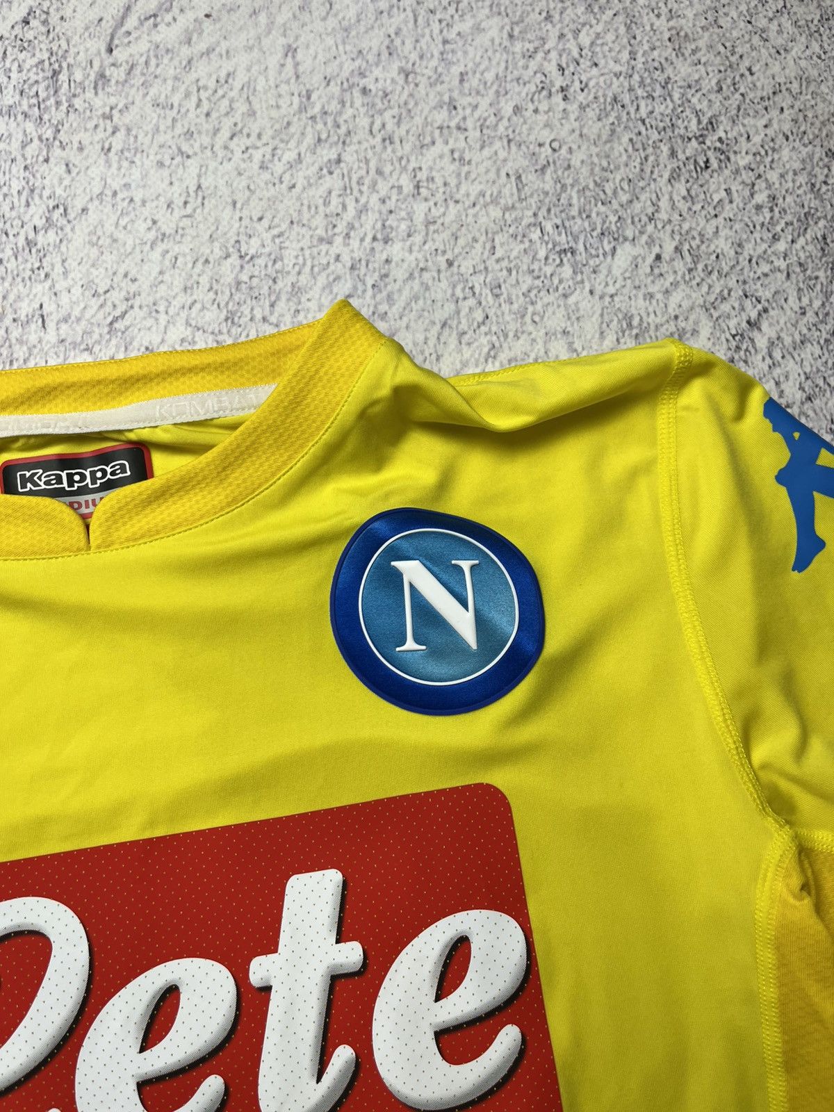 Kappa Napoli Jersey 2017 2018 Away Size M Shirt Kappa BNWT Size US M / EU 48-50 / 2 - 12 Thumbnail