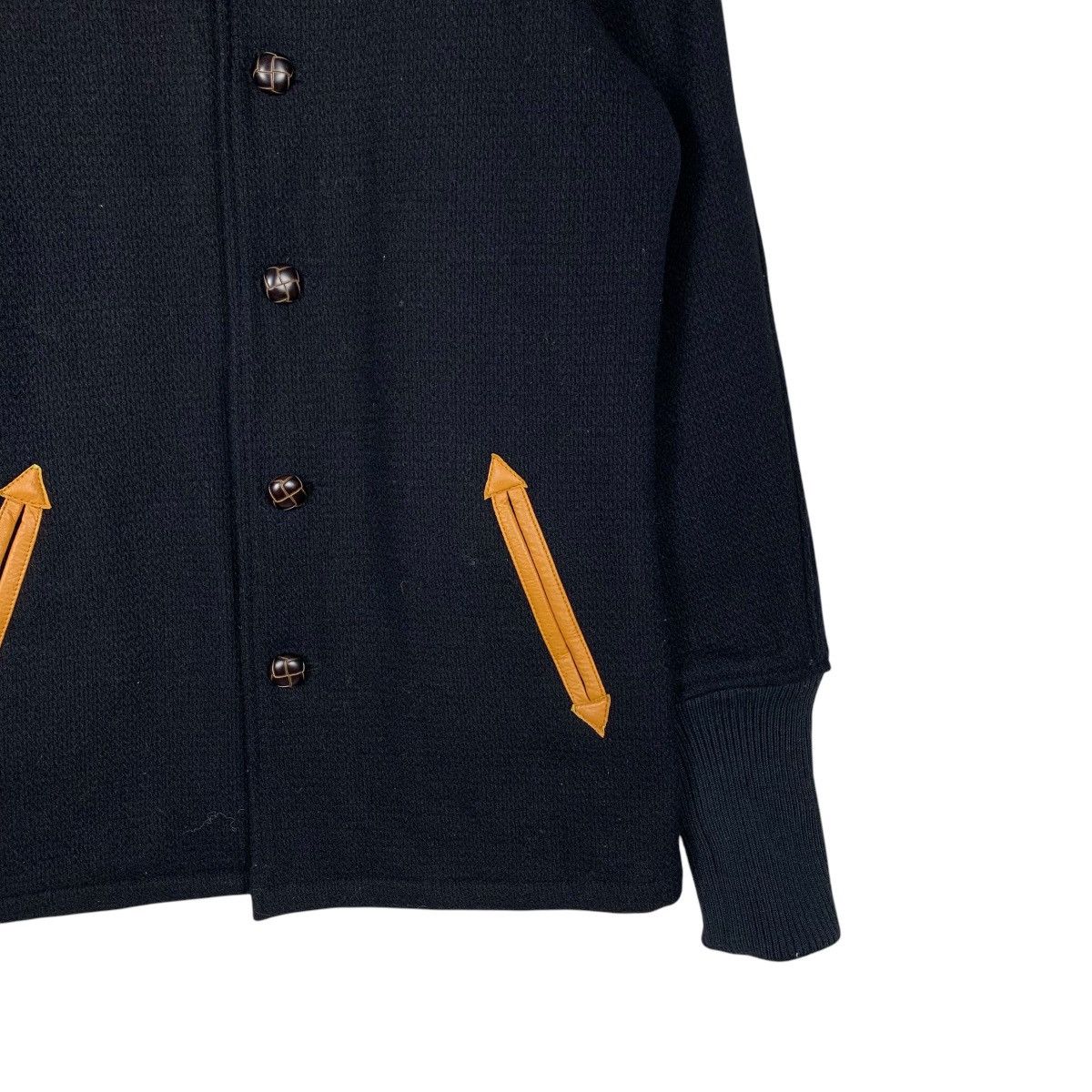 Japanese Brand HOUSTON 72 Wool Button Jacket #2125-C93 Size US L / EU 52-54 / 3 - 4 Thumbnail
