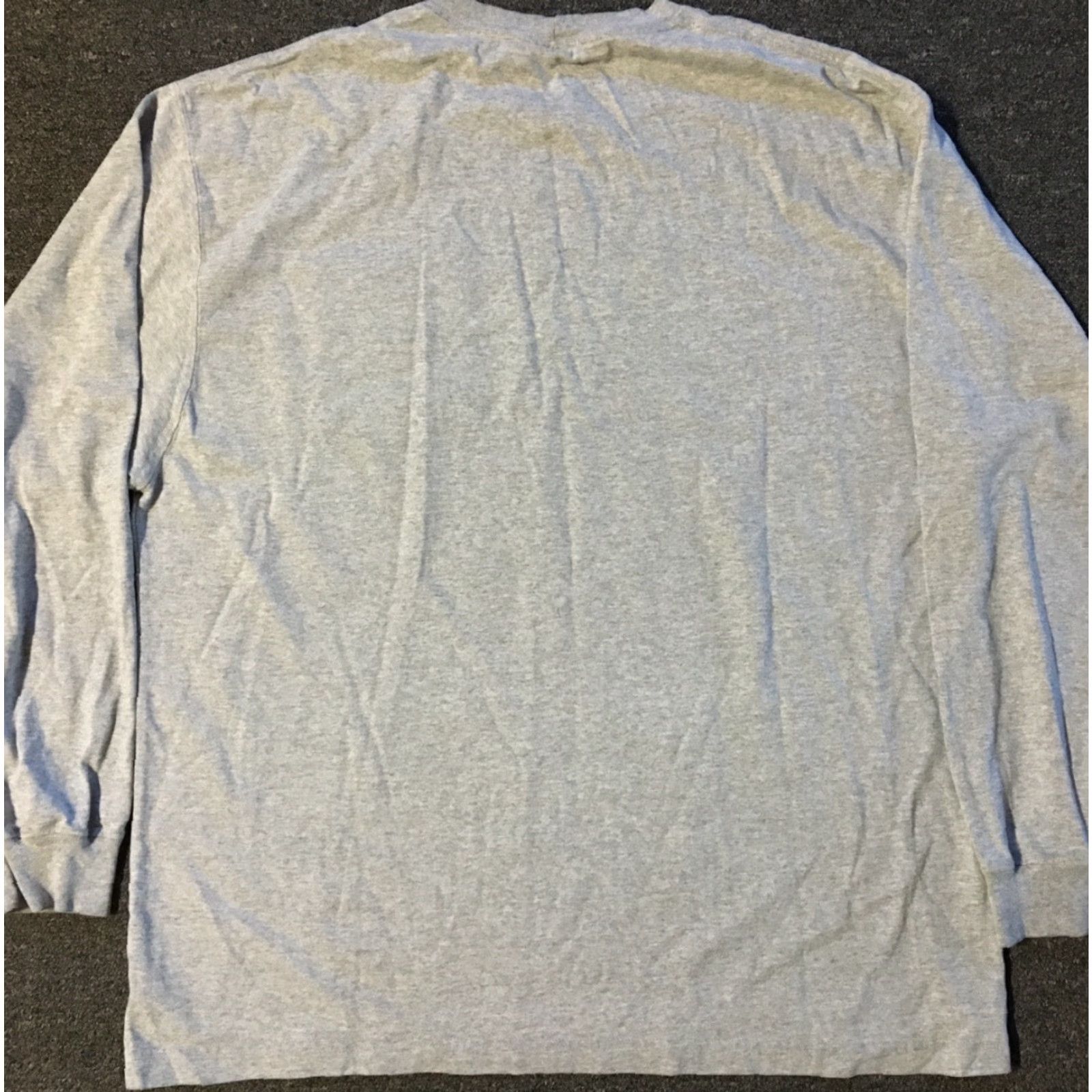 Carhartt VINTAGE Carhartt Shirt XL Gray Long Sleeve Pocket 90s Grunge Punk Surf Motorcycle Biker Distressed Size US XL / EU 56 / 4 - 4 Thumbnail