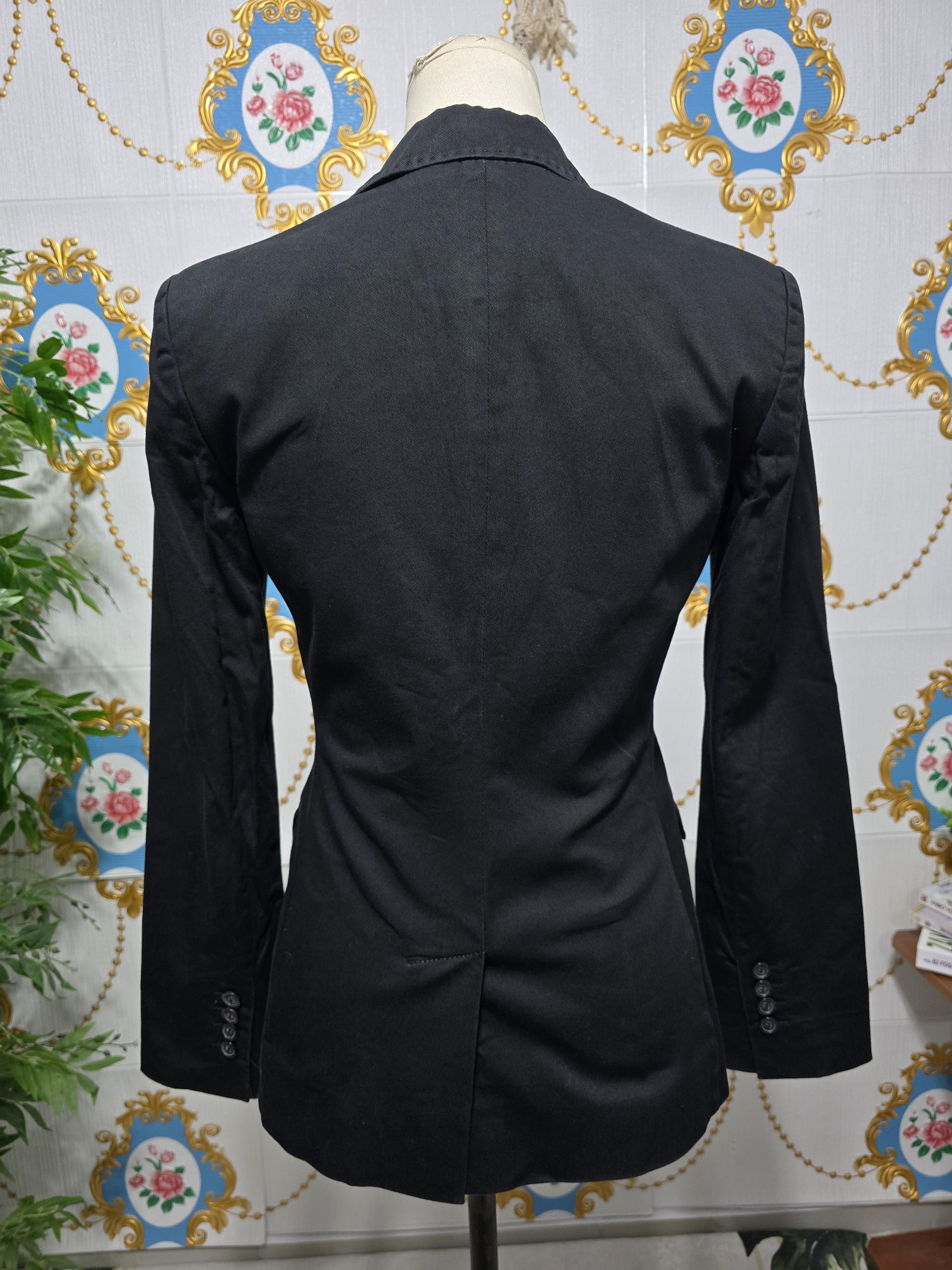 Dolce & Gabbana DOLCE & GABBANA blazer Black ,VINTAGE, WOMEN'S SMALL Size S / US 4 / IT 40 - 12 Thumbnail