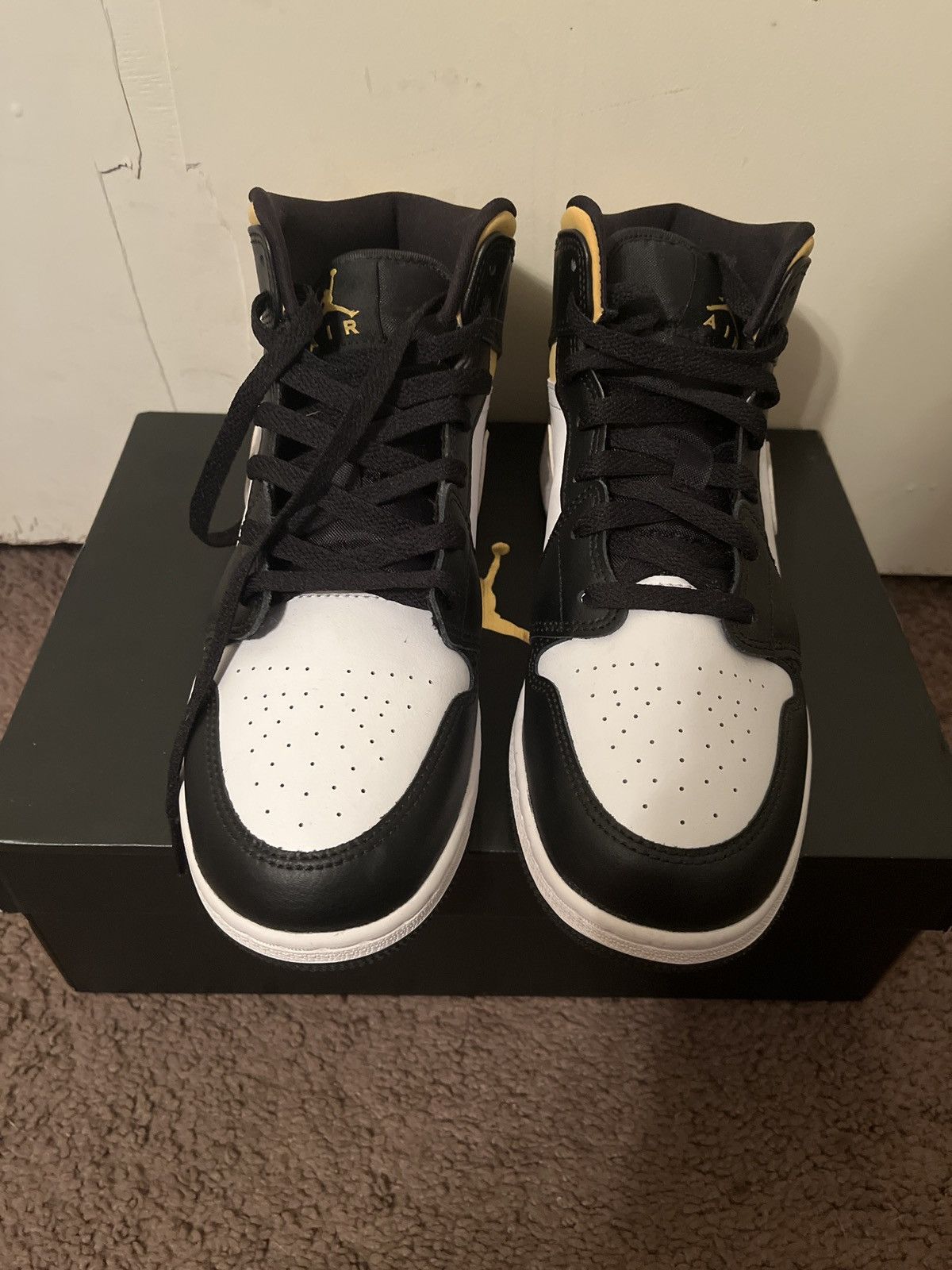 Jordan Brand × Nike Jordan 1 mid ‘pollen’ Size US 7 / EU 40 - 3 Thumbnail