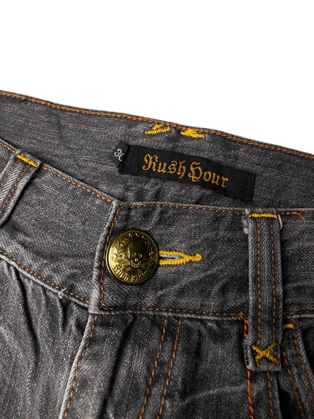 Le Grande Bleu (L.G.B.) 2000's Rush Hour Seawash Clawmark Flared Jeans Size US 30 / EU 46 - 4 Thumbnail