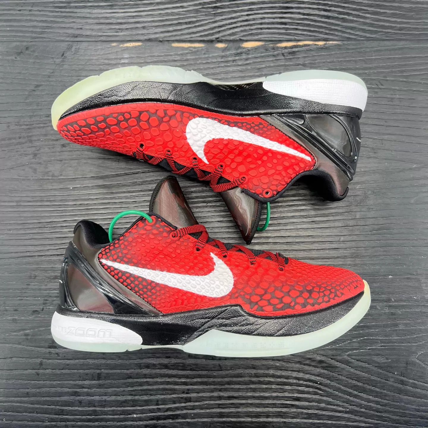 Nike ZK6 All-Star Black Red Size 40 Size US 7 / EU 40 - 3 Thumbnail