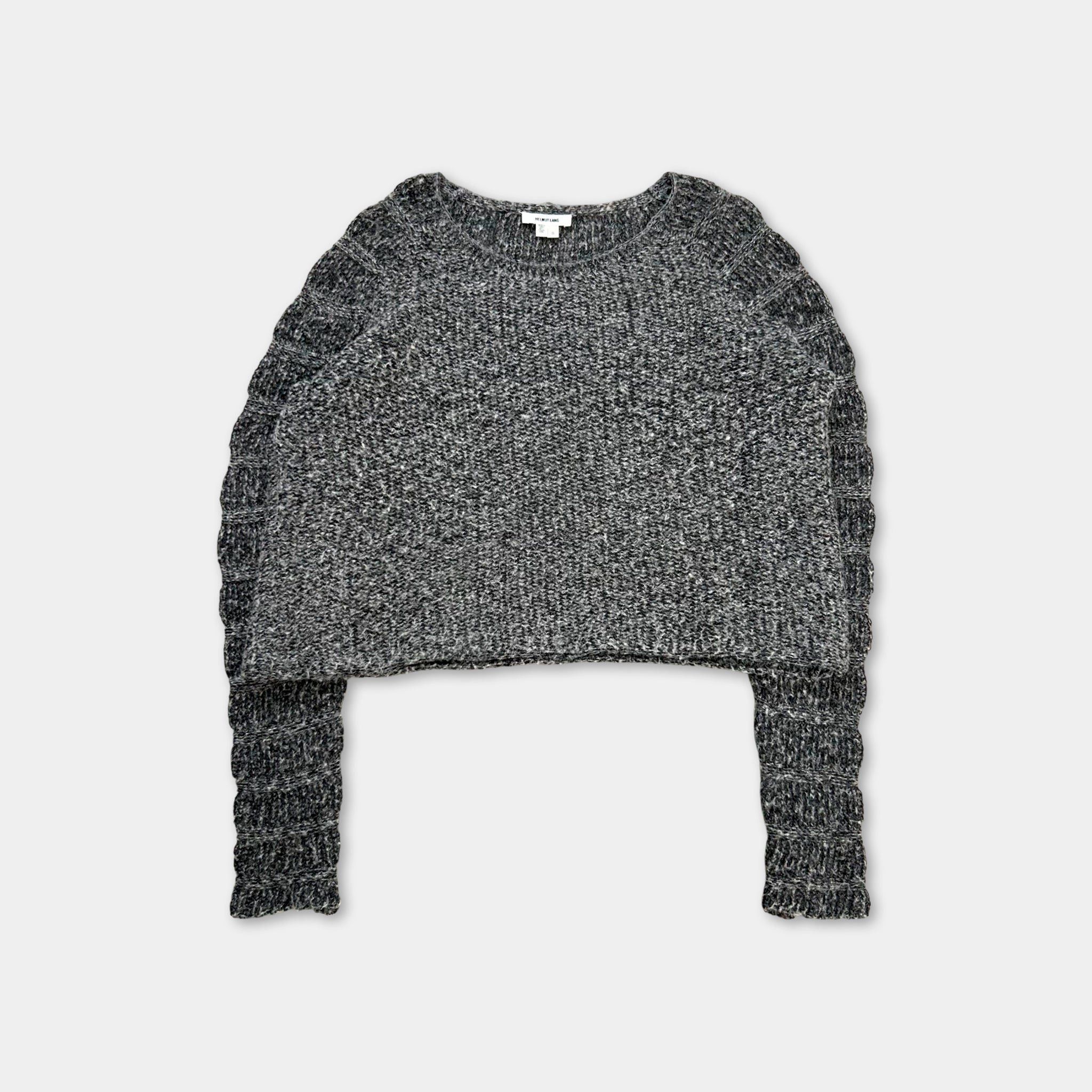 Helmut Lang 2010's Grey Knit Sweater