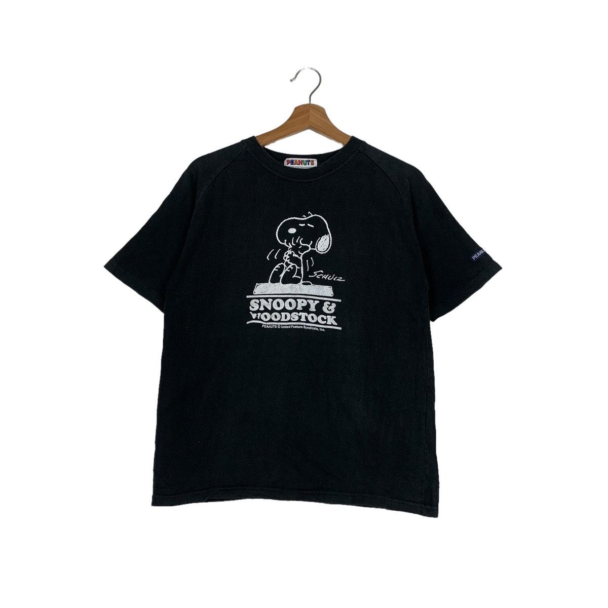 Peanuts PEANUTS Snoopy & Woodstock Big Logo Tees #0215-C10 Size US M / EU 48-50 / 2 - 1 Thumbnail