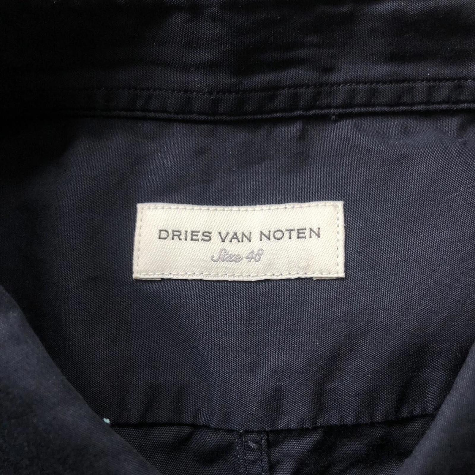 Dries Van Noten Dries Van Noten Contrast Button Up Shirt Size US M / EU 48-50 / 2 - 4 Thumbnail