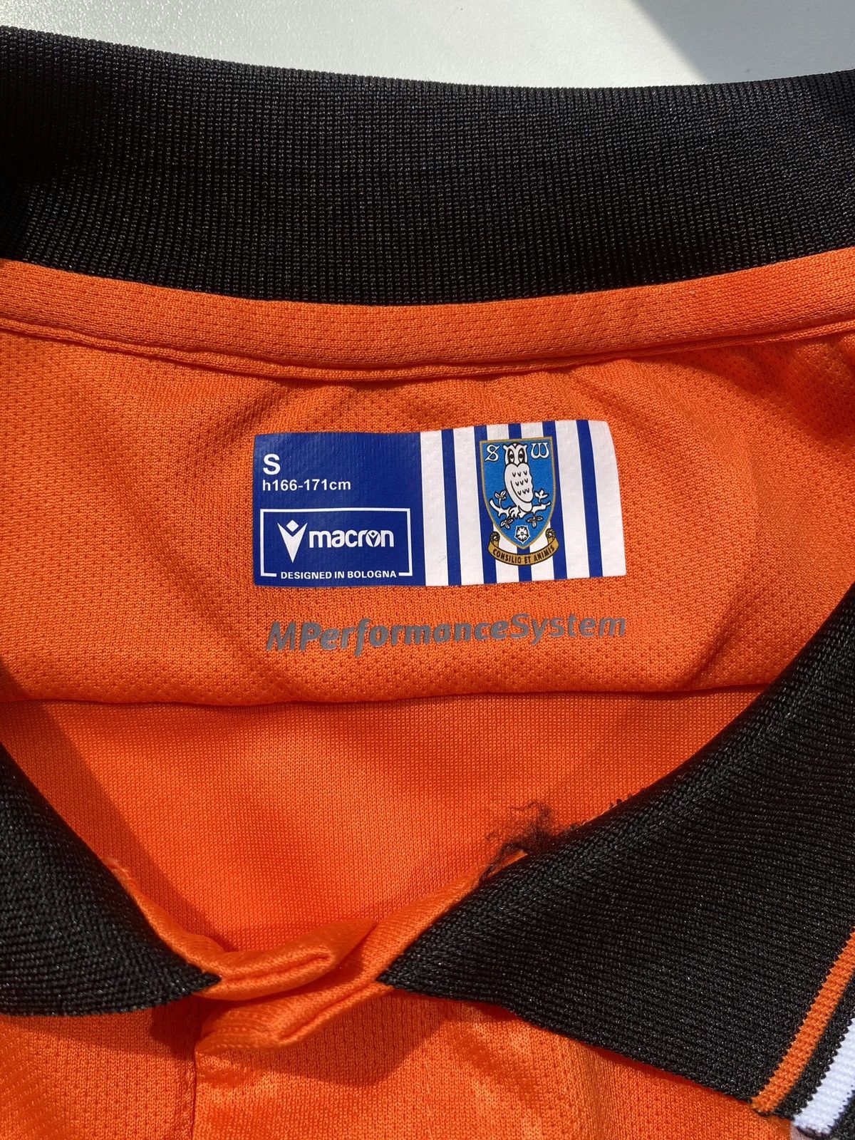 Macron Sheffield Wednesday 2024-2025 AwayFootball Shirt Orange Size US S / EU 44-46 / 1 - 7 Thumbnail
