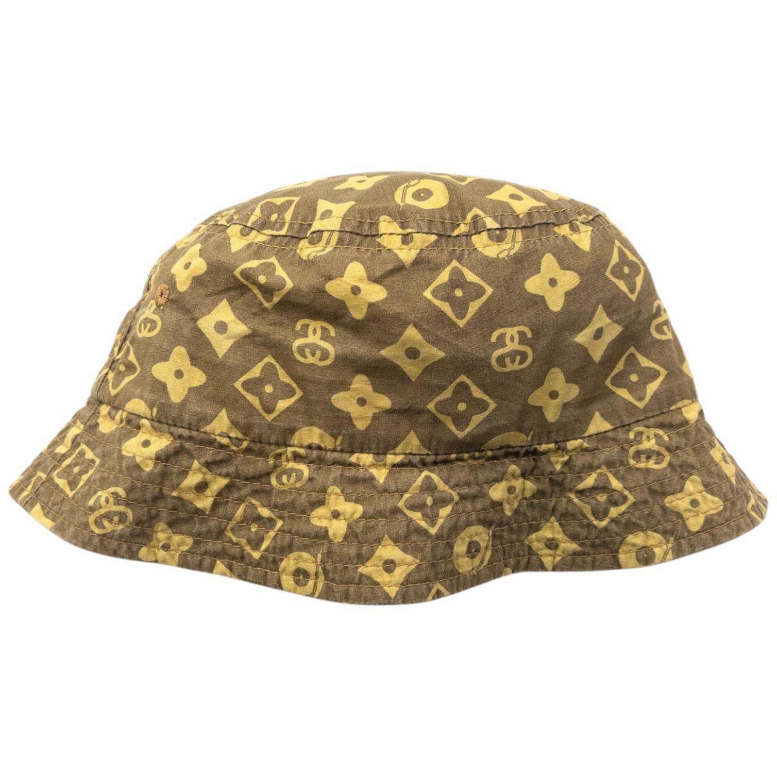 Stussy Vintage 2000s Stussy Monogram Bucket Hat Size S/M Size ONE SIZE - 3 Thumbnail