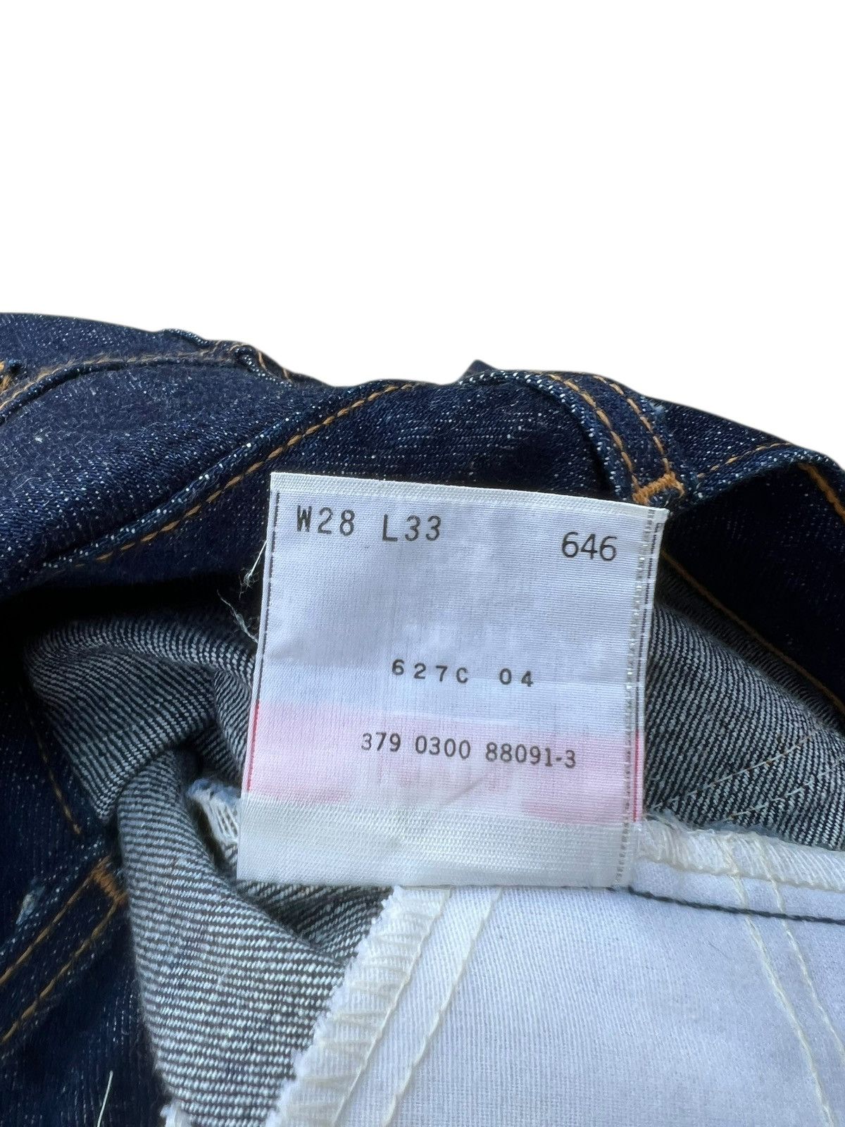 Levi's 2000 Levi’s 646 Orange Tab Denim Bell Bottom Jeans Size US 29 - 22 Thumbnail