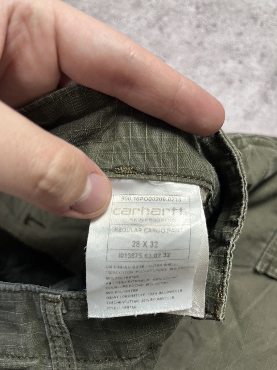Carhartt Carhartt Regular Cargo Pants Distressed Size 28/32 Men’s Size US 28 / EU 44 - 7 Thumbnail