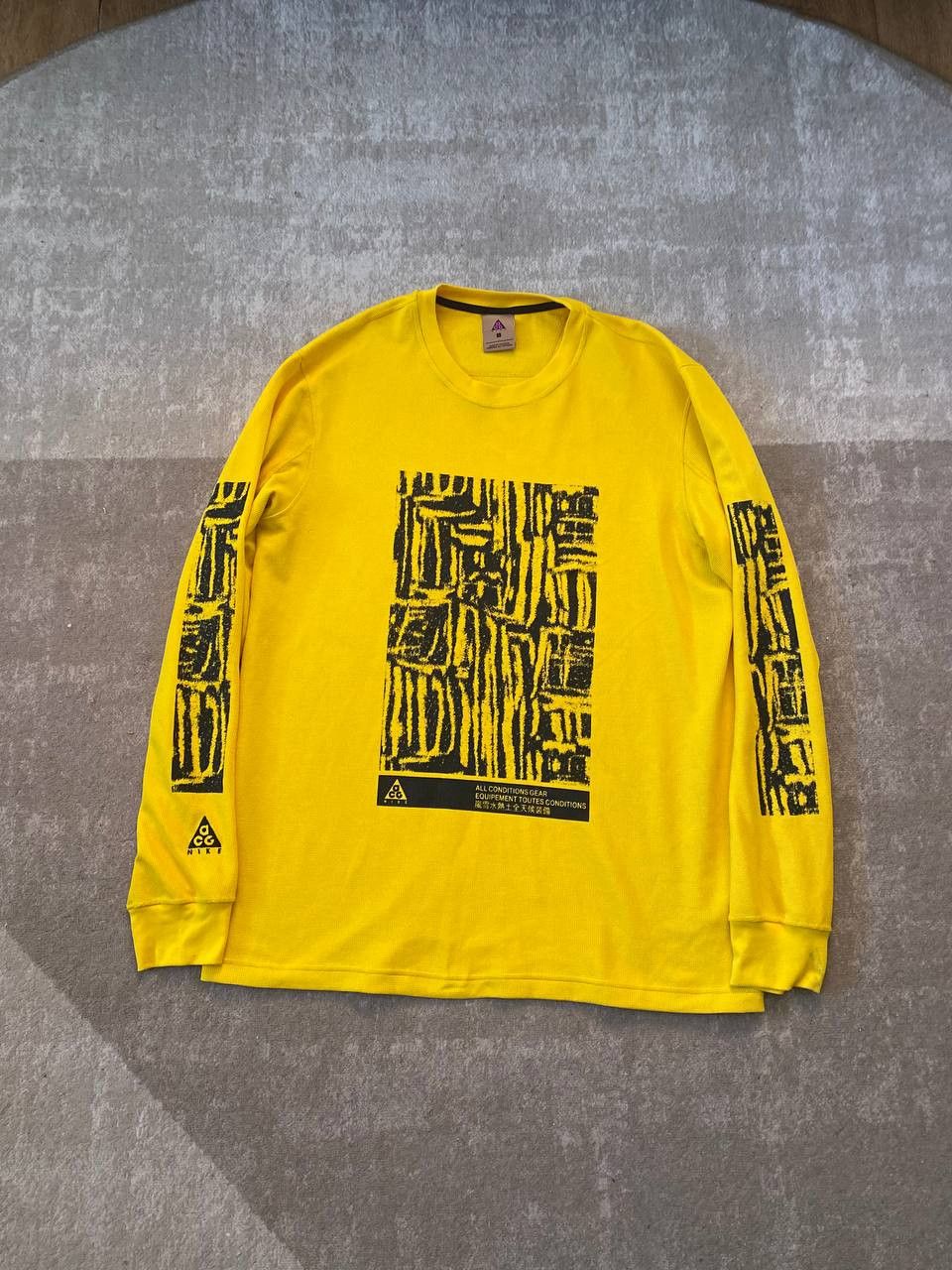 Nike ACG Nike ACG Thermal Waffle Longsleeve Yellow Outdoor