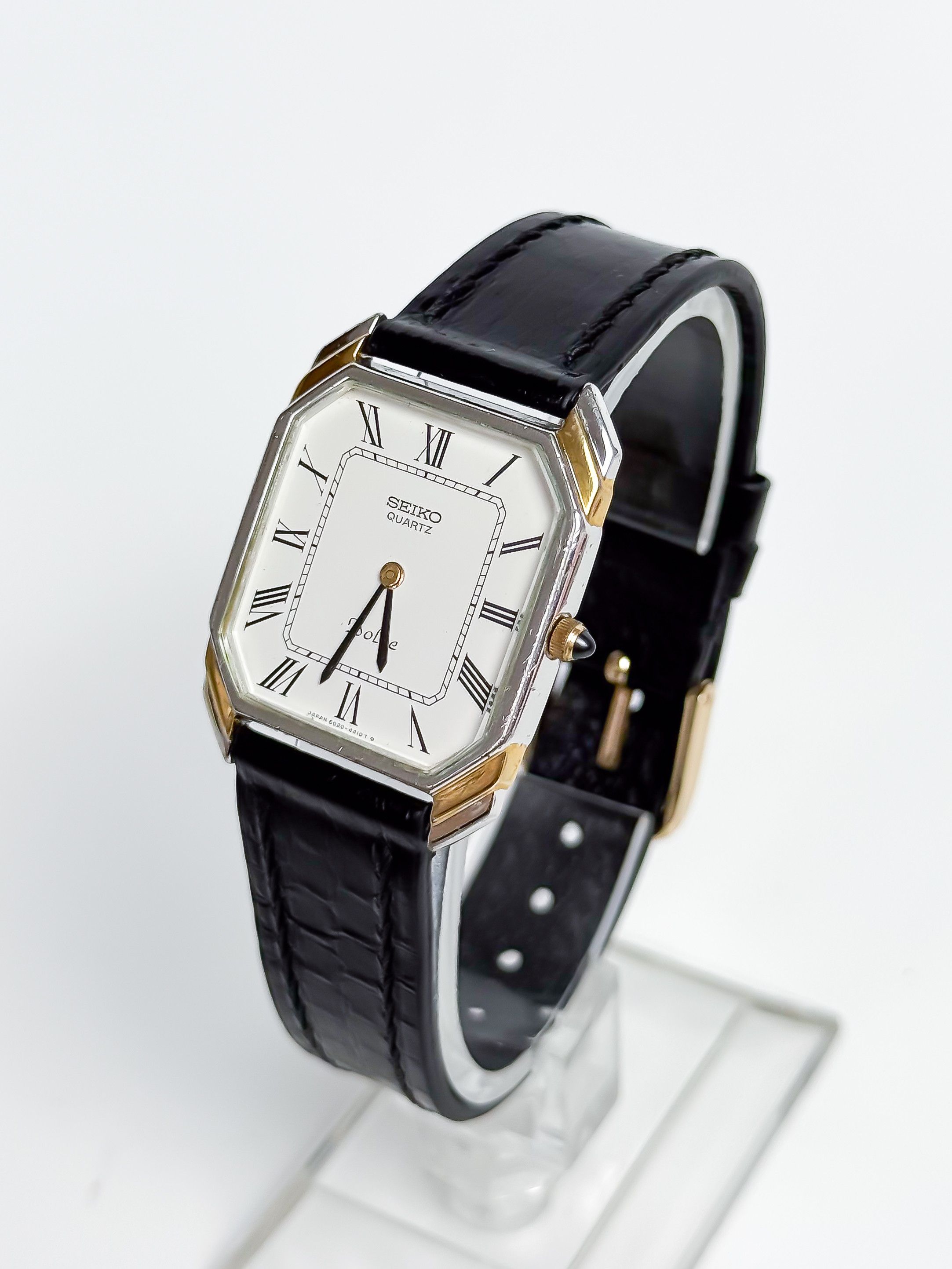Seiko Seiko Dolce 6020-5940 Roman Numeral Tank Watch Size ONE SIZE - 1 Thumbnail