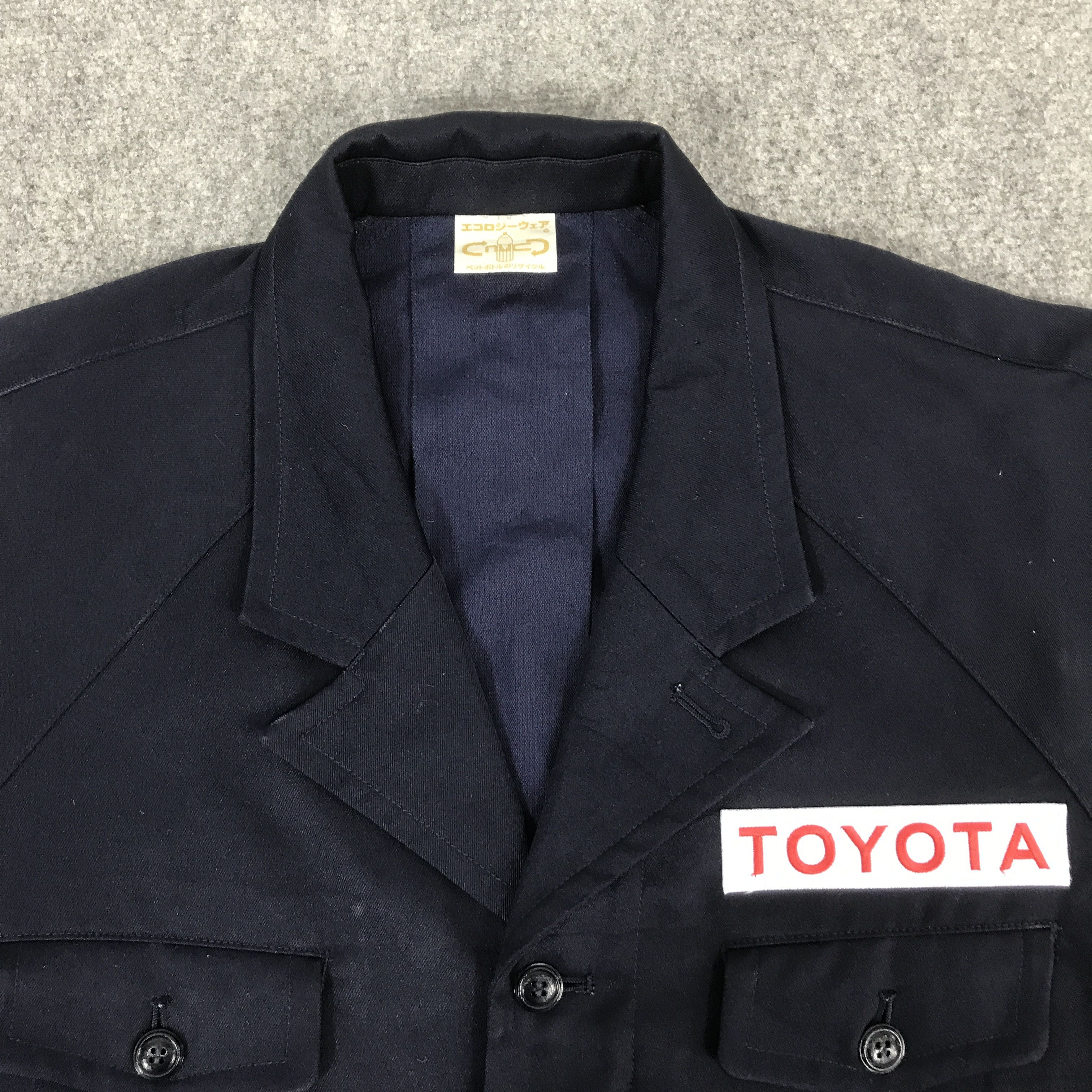 Japanese Brand TOYOTA RACING NAVY CUSTOM JACKET K72B13 Size US L / EU 52-54 / 3 - 8 Thumbnail