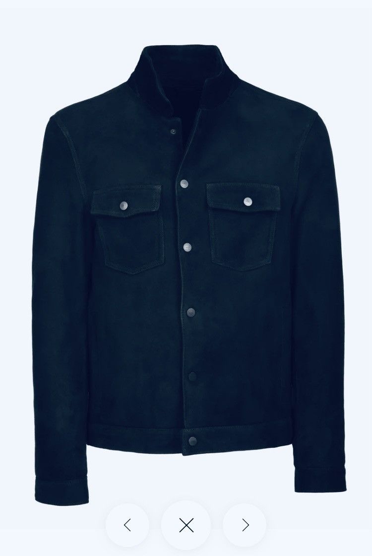 Tom Ford ARI SOHO Suede Collin Jacket $2,995 Retail Size US M / EU 48-50 / 2 - 5 Thumbnail