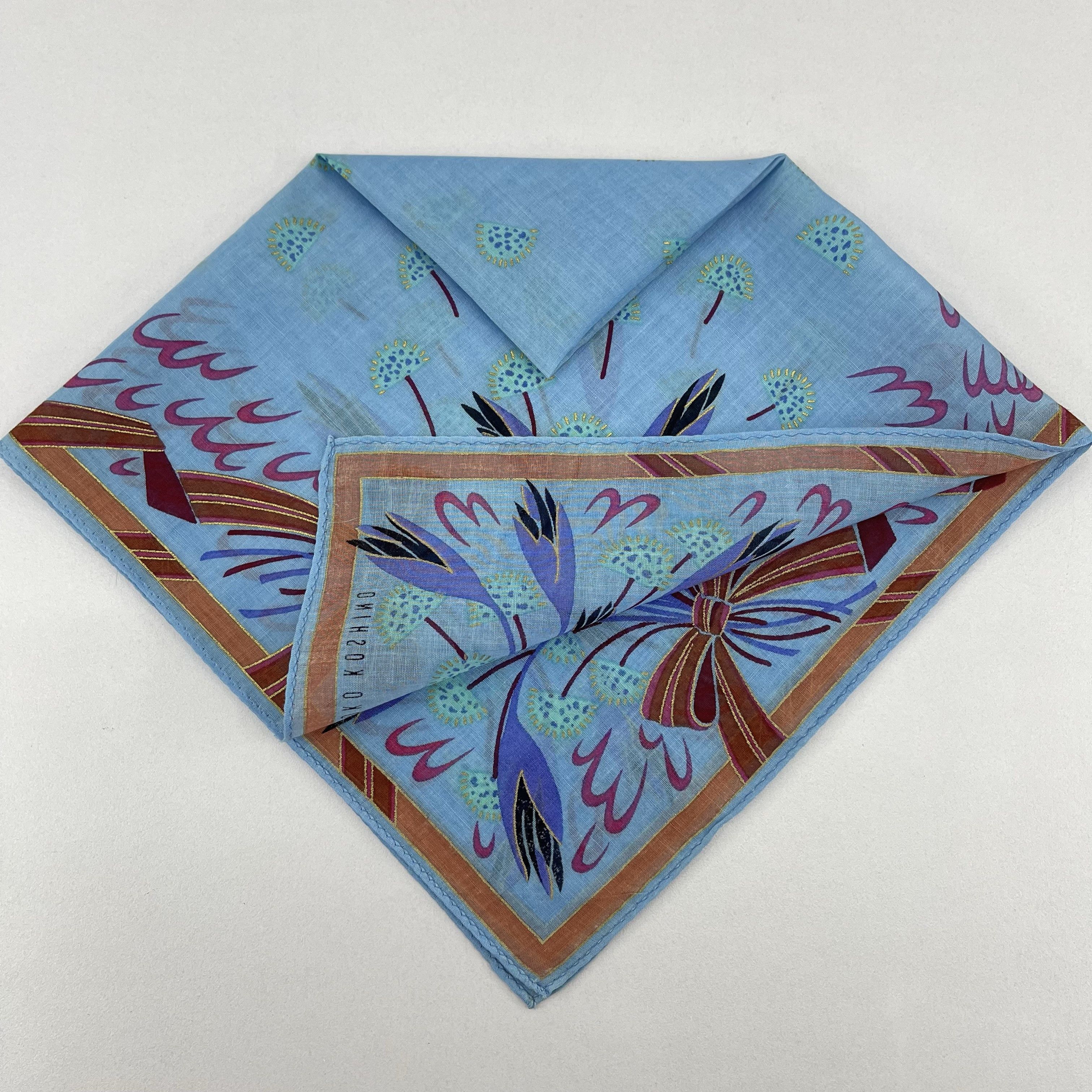 Hiroko Koshino Homme × Vintage Hiroko Koshino Handkerchief / Neckerchief / Bandana - 4194 Size ONE SIZE - 5 Thumbnail