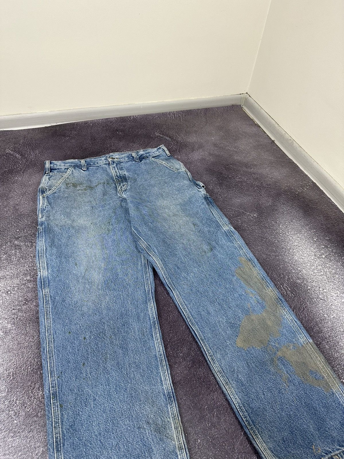 Carhartt Vintage Carhartt USA Carpenter Cargo Baggy Hype Work Pants Size US 36 / EU 52 - 12 Thumbnail