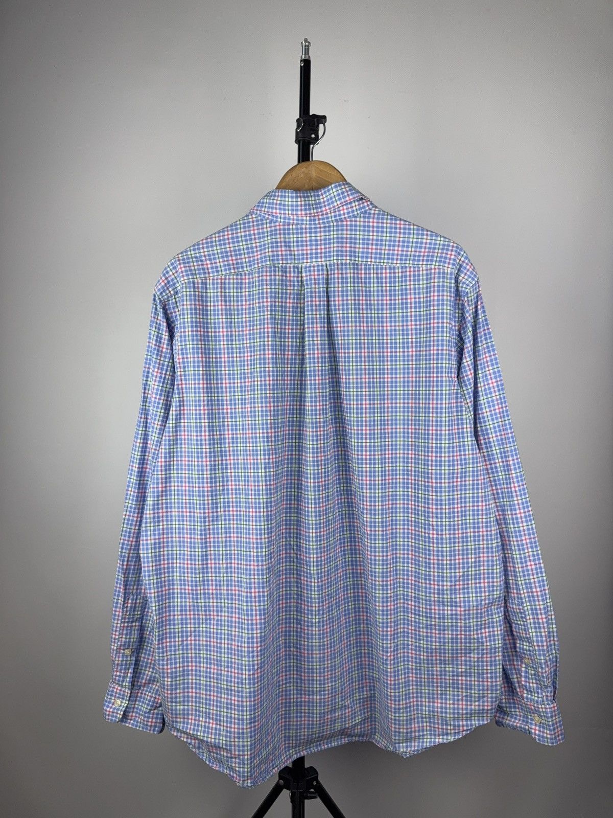 Polo Ralph Lauren × Vintage Vintage 00s Oxford Polo Ralph Lauren Plaid Shirt Size US XL / EU 56 / 4 - 5 Thumbnail