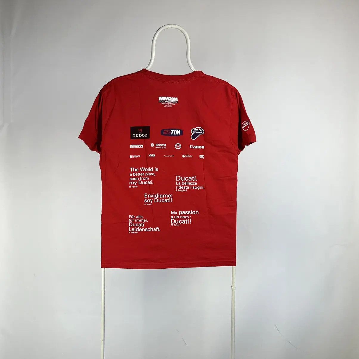 Band Tees Ducati racing T-shirt tour size Medium Size US M / EU 48-50 / 2 - 2 Thumbnail