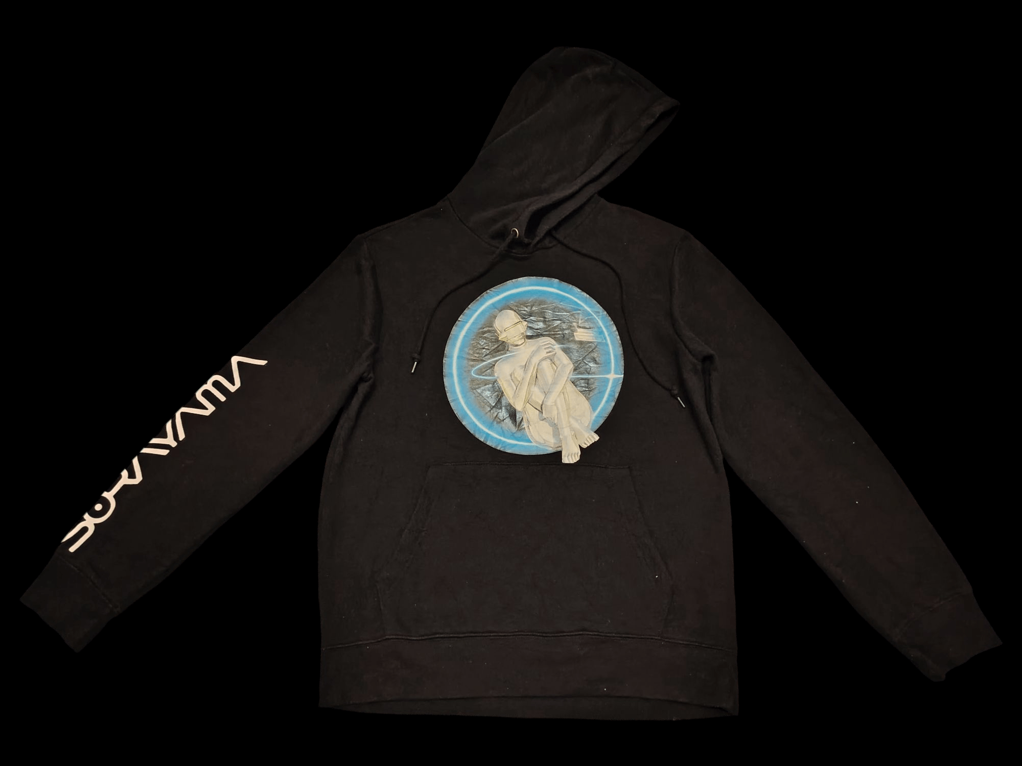Club Sorayama × Forever 21 Rare Hajime Sorayama Sexy Robot Hoodie Black Artist Edition Size US S / EU 44-46 / 1 - 1 Thumbnail
