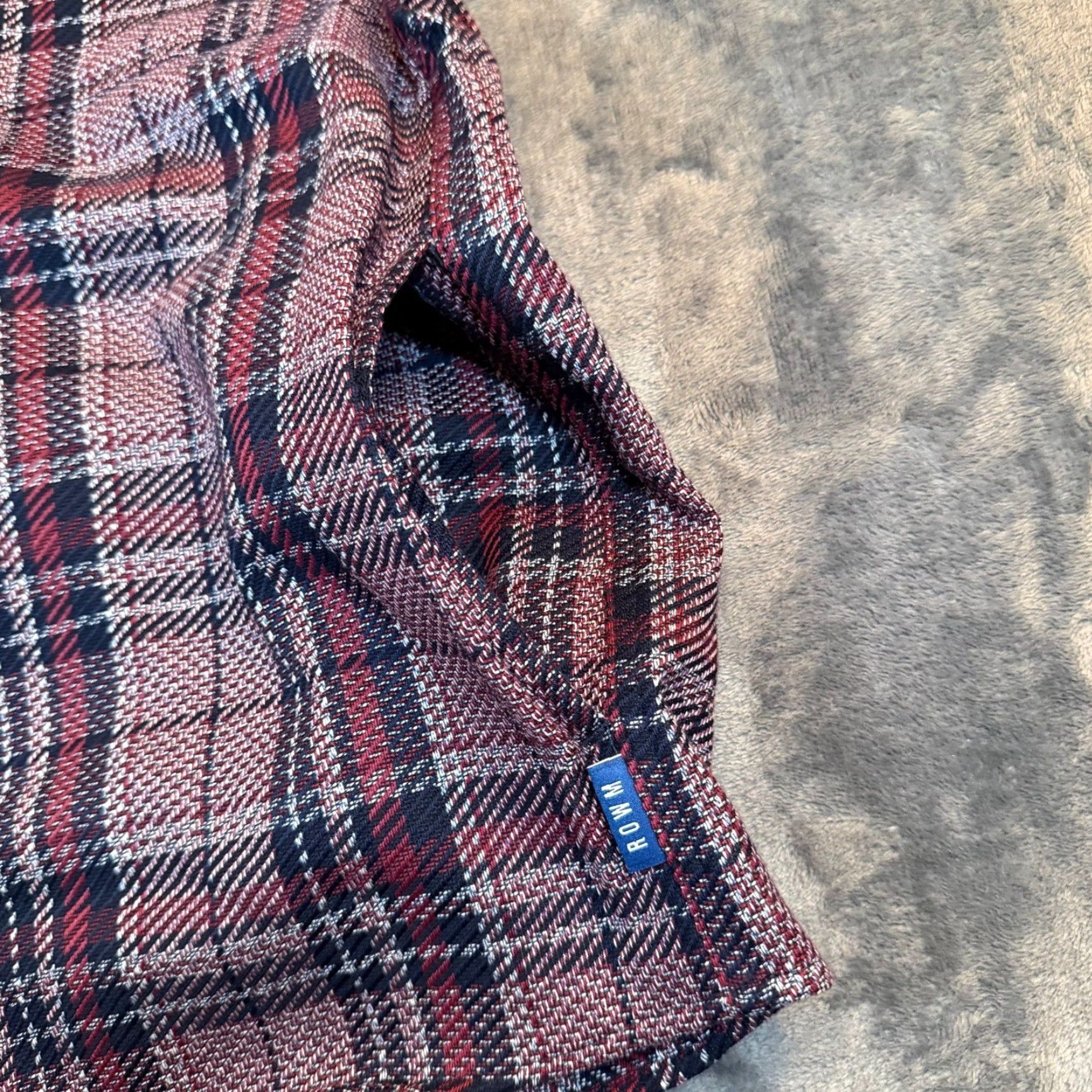 Vintage VINTAGE ROWM Taos Canyon Heavyweight Plaid Cotton Flannel Shirt Jacket Mens Large NWT Size US L / EU 52-54 / 3 - 5 Thumbnail