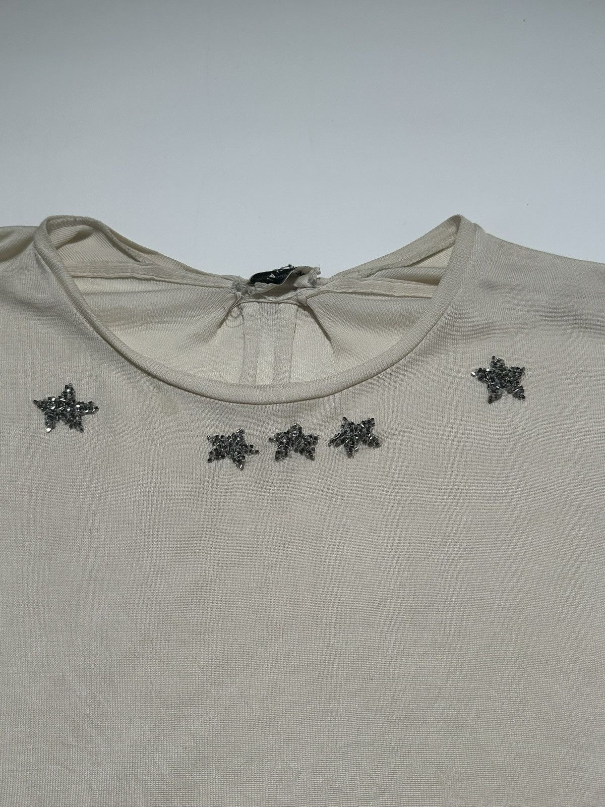 Hedi Slimane × Saint Laurent Paris Saint Laurent Paris SS16 Star Embroidered Shirt Size US XS / EU 42 / 0 - 3 Thumbnail