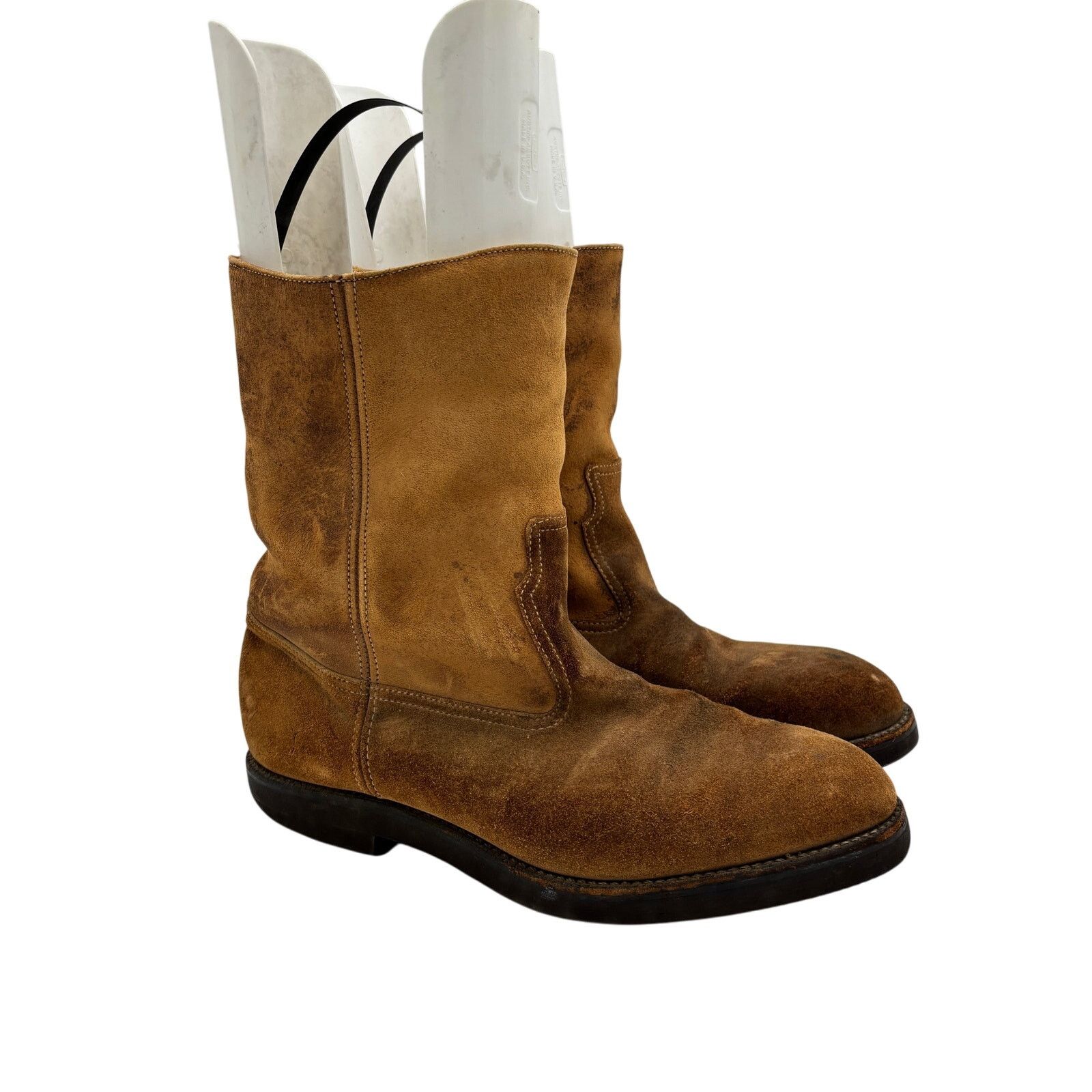 Vintage Vintage Herman Leather Shearling Lined Work Boots Men's 10 Size US 10 / EU 43 - 1 Thumbnail