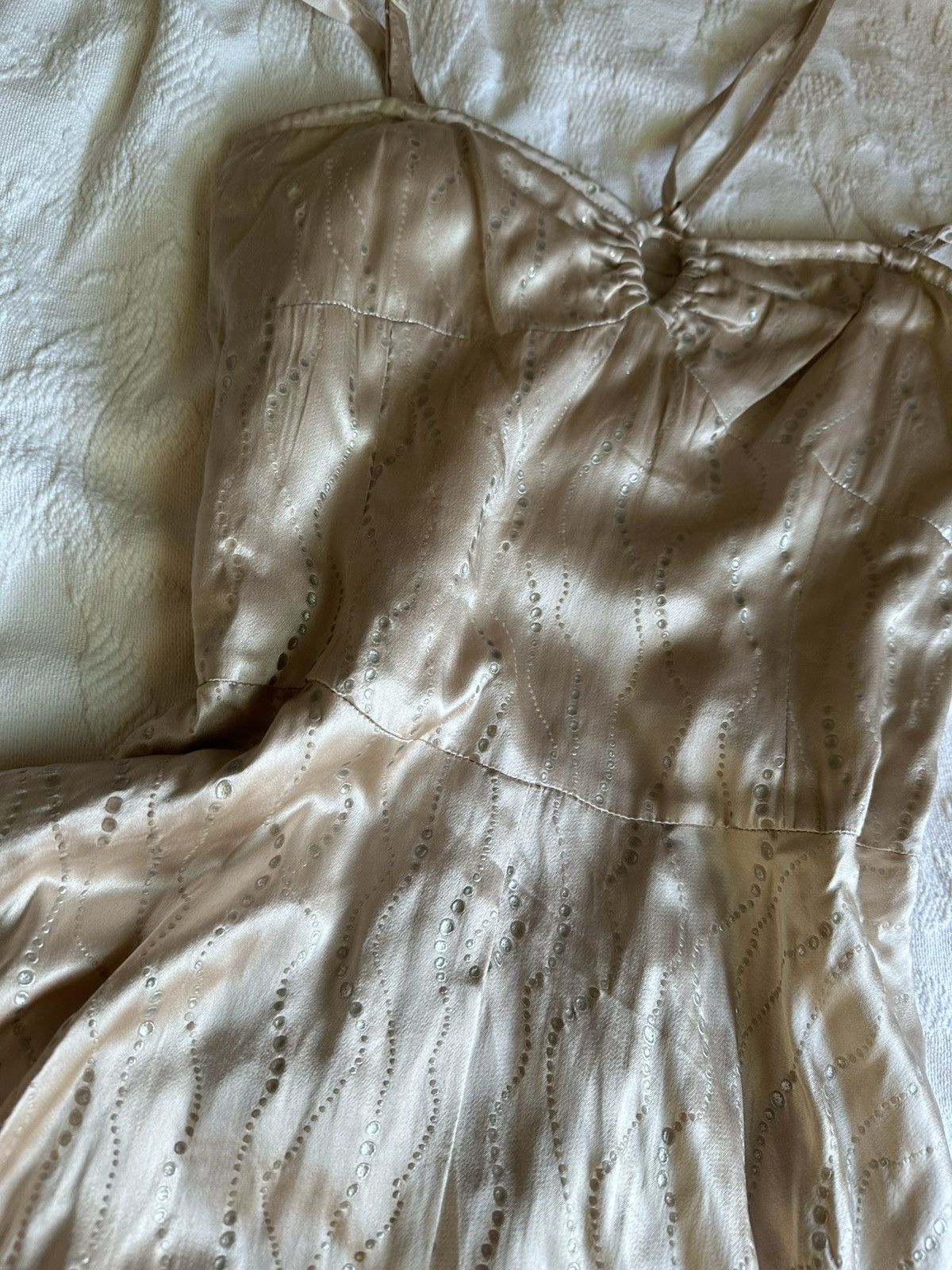 Katharine Hamnett London Gold midi dress Size S / US 4 / IT 40 - 5 Thumbnail