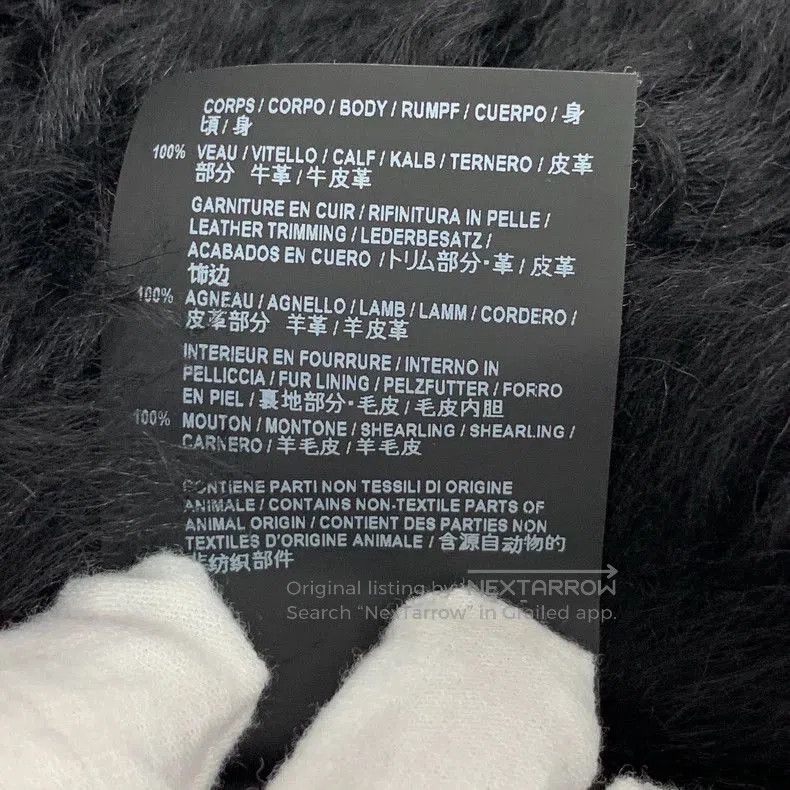 Saint Laurent Paris Saint Laurent Black Shearling Vest Jacket. Size US S / EU 44-46 / 1 - 7 Thumbnail
