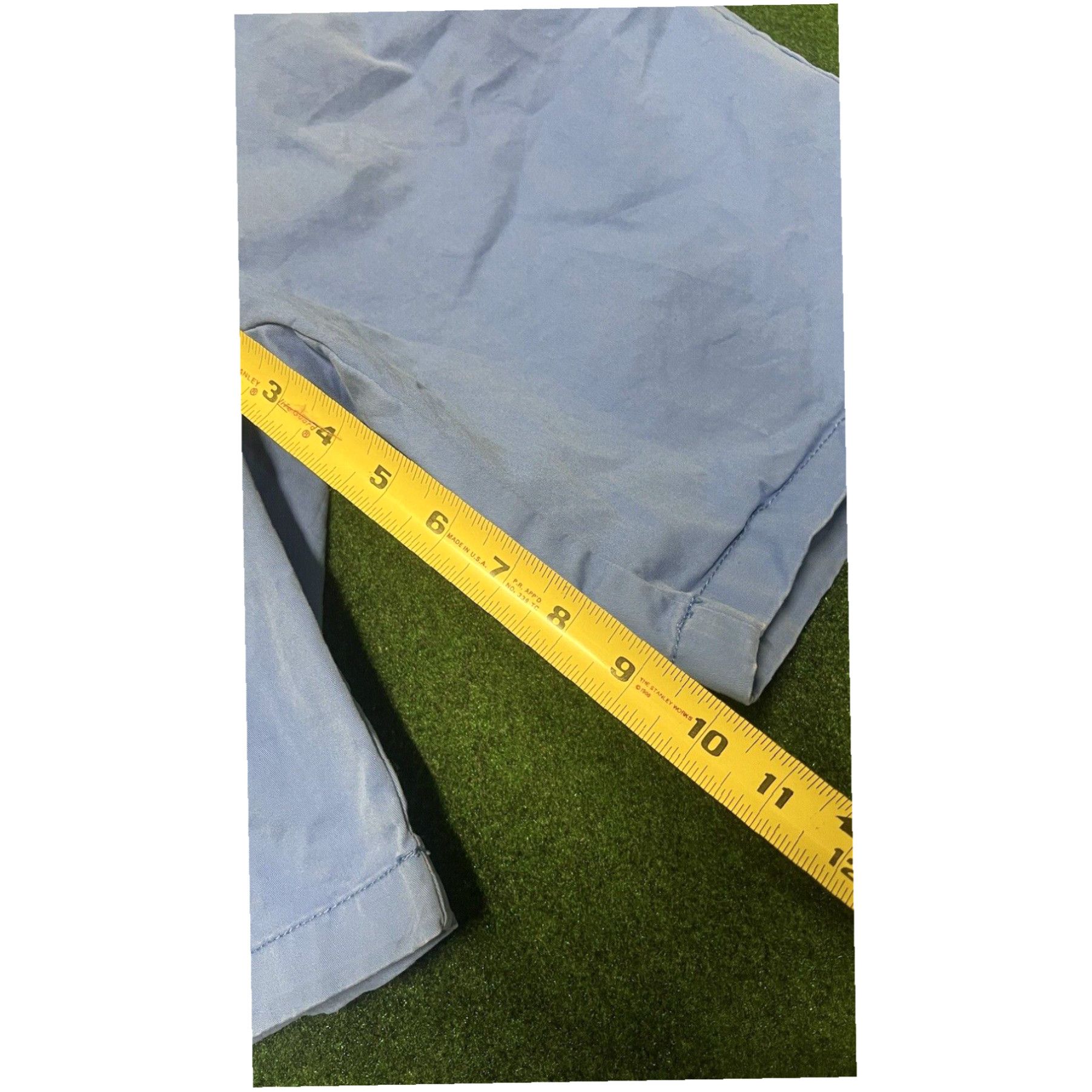 Tommy Hilfiger TOMMY HILFIGER Blue Flat Front Chino Cotton Shorts Size Men's Size 30 Size US 30 / EU 46 - 7 Thumbnail