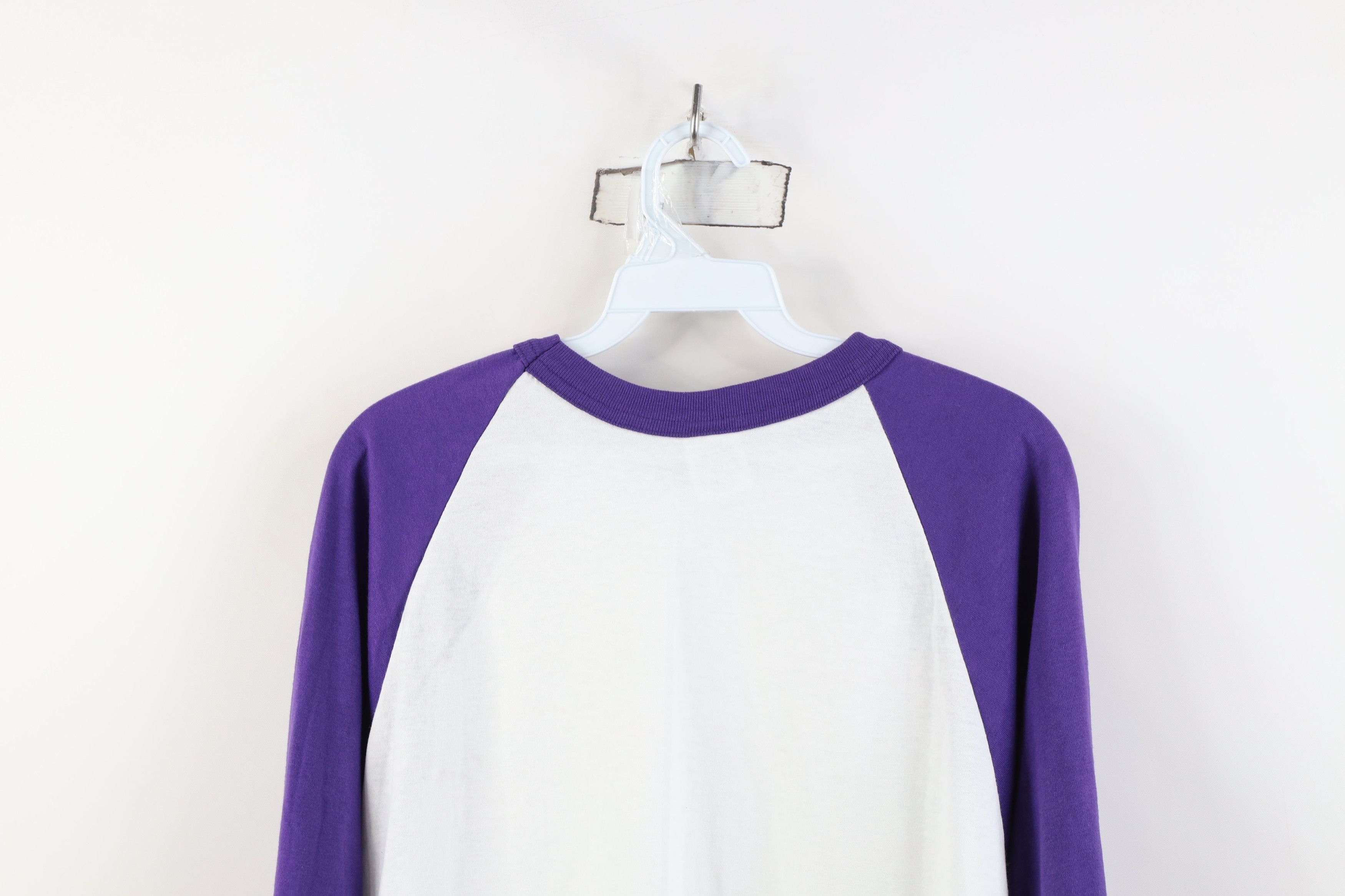 Vintage Vintage 90s Streetwear 3/4 Sleeve Baseball Raglan T-Shirt Size US L / EU 52-54 / 3 - 14 Thumbnail