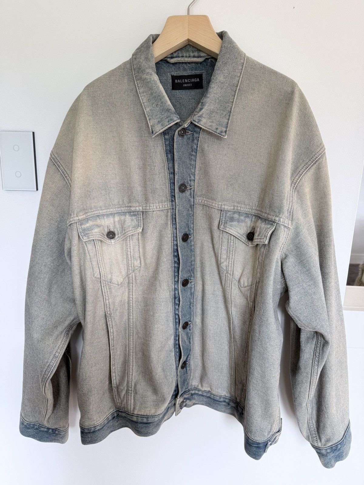 Balenciaga Balenciaga Inside Out Oversize Denim Jacket Reversible Size US S / EU 44-46 / 1 - 8 Thumbnail