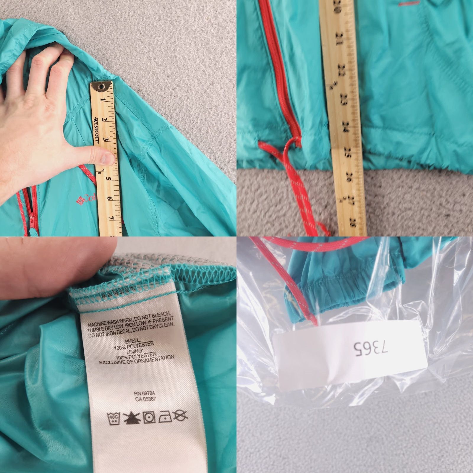 Vintage Columbia Shell jacket Womens Small Green Packable Lightweight Polyester Jacket Womens Small Green Packable Lightweight Polyester Size S / US 4 / IT 40 - 8 Thumbnail