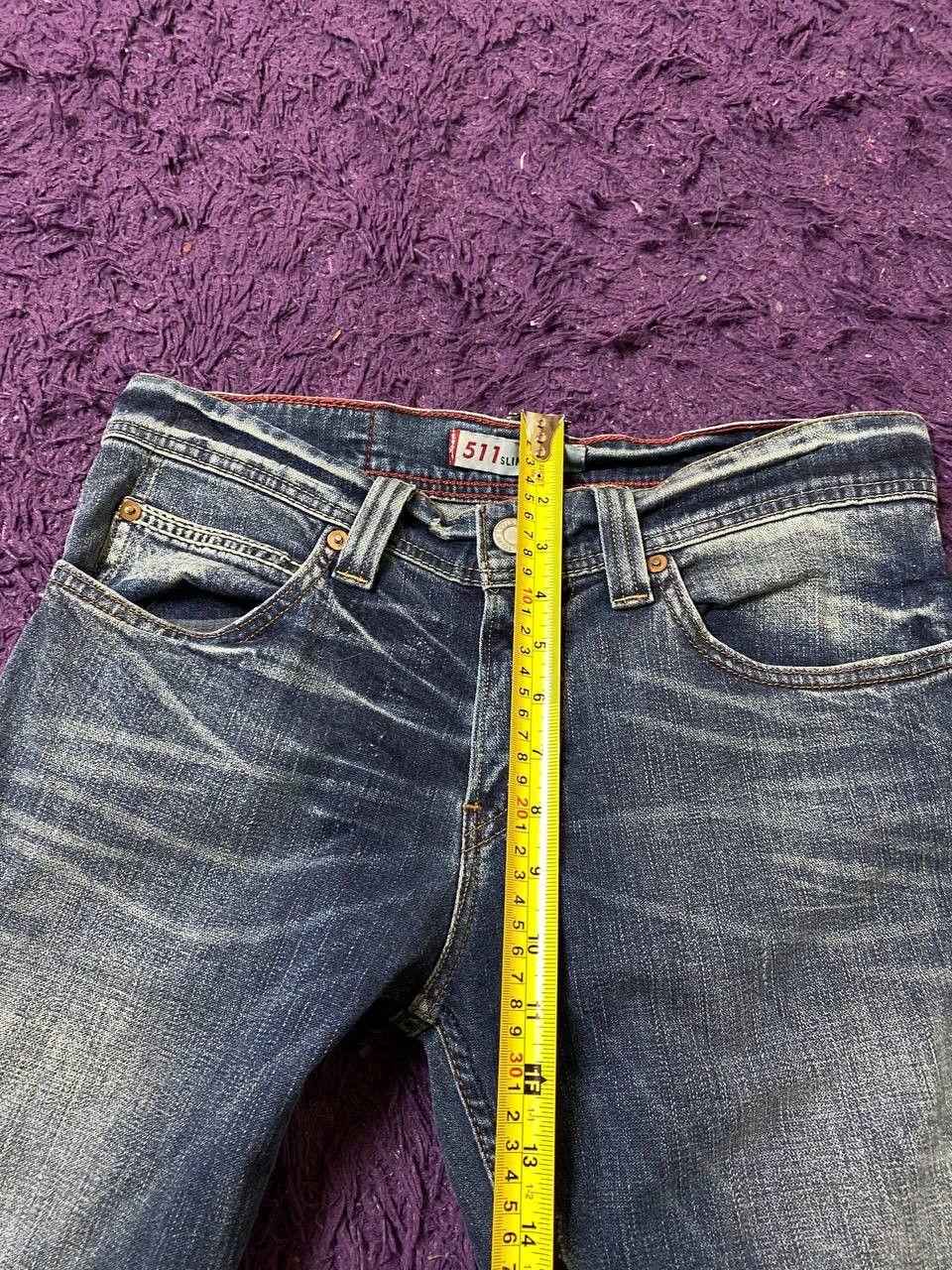 Levi's Vintage Levi's 511 Slim Denim Jeans Size 32" / US 10 / IT 46 - 10 Thumbnail