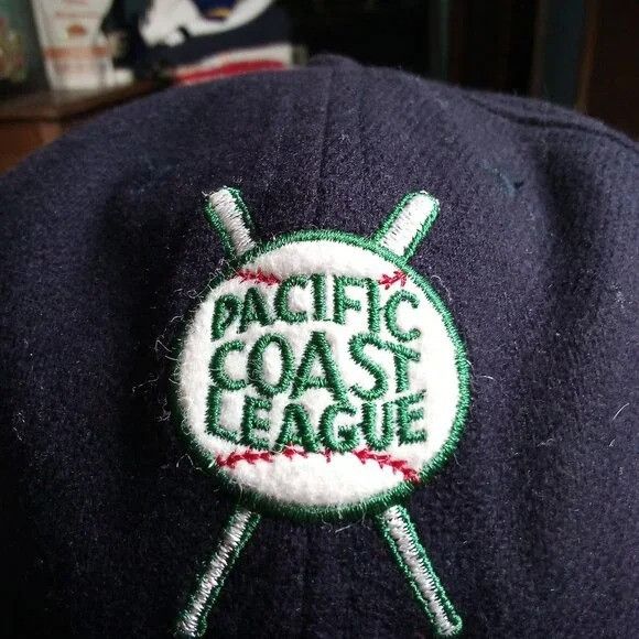 Ebbets Field Flannels Ebbets Field Flannels Pacific Coast League Wool Strap Hat Size ONE SIZE - 2 Thumbnail