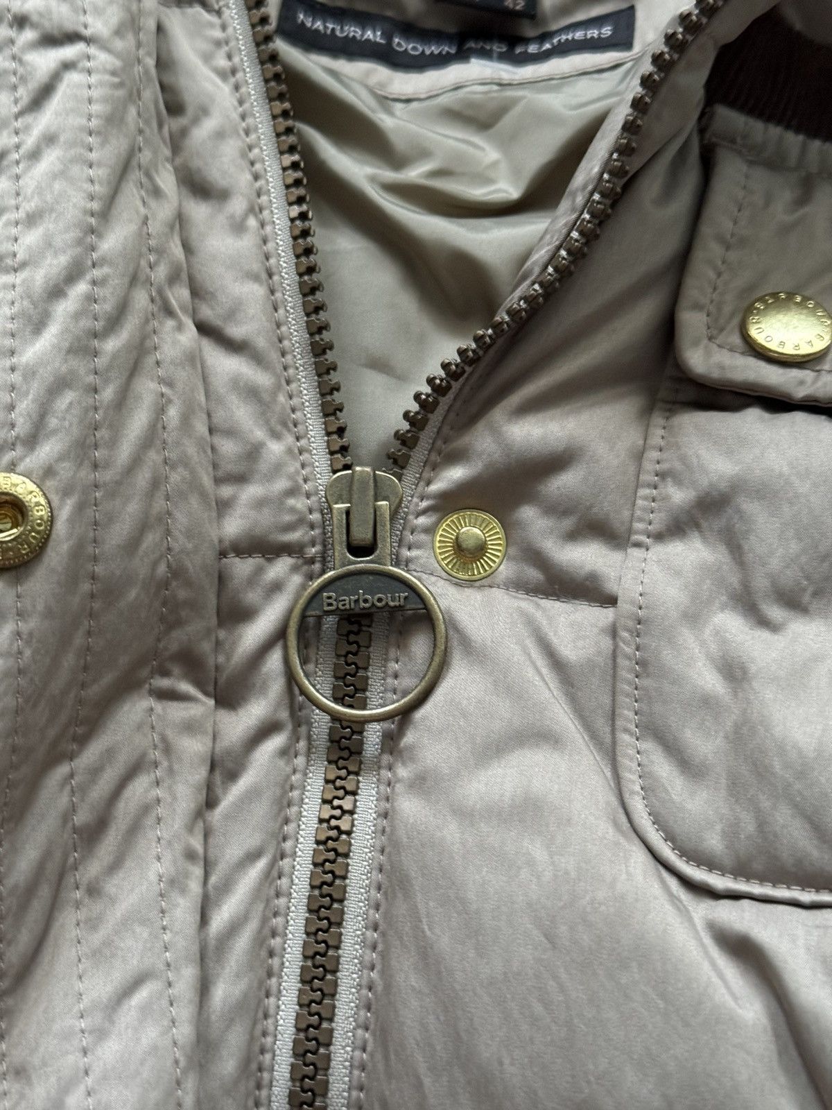 Barbour × Designer Barbour arctic parka puffer down belted jacket Size M / US 6-8 / IT 42-44 - 7 Thumbnail