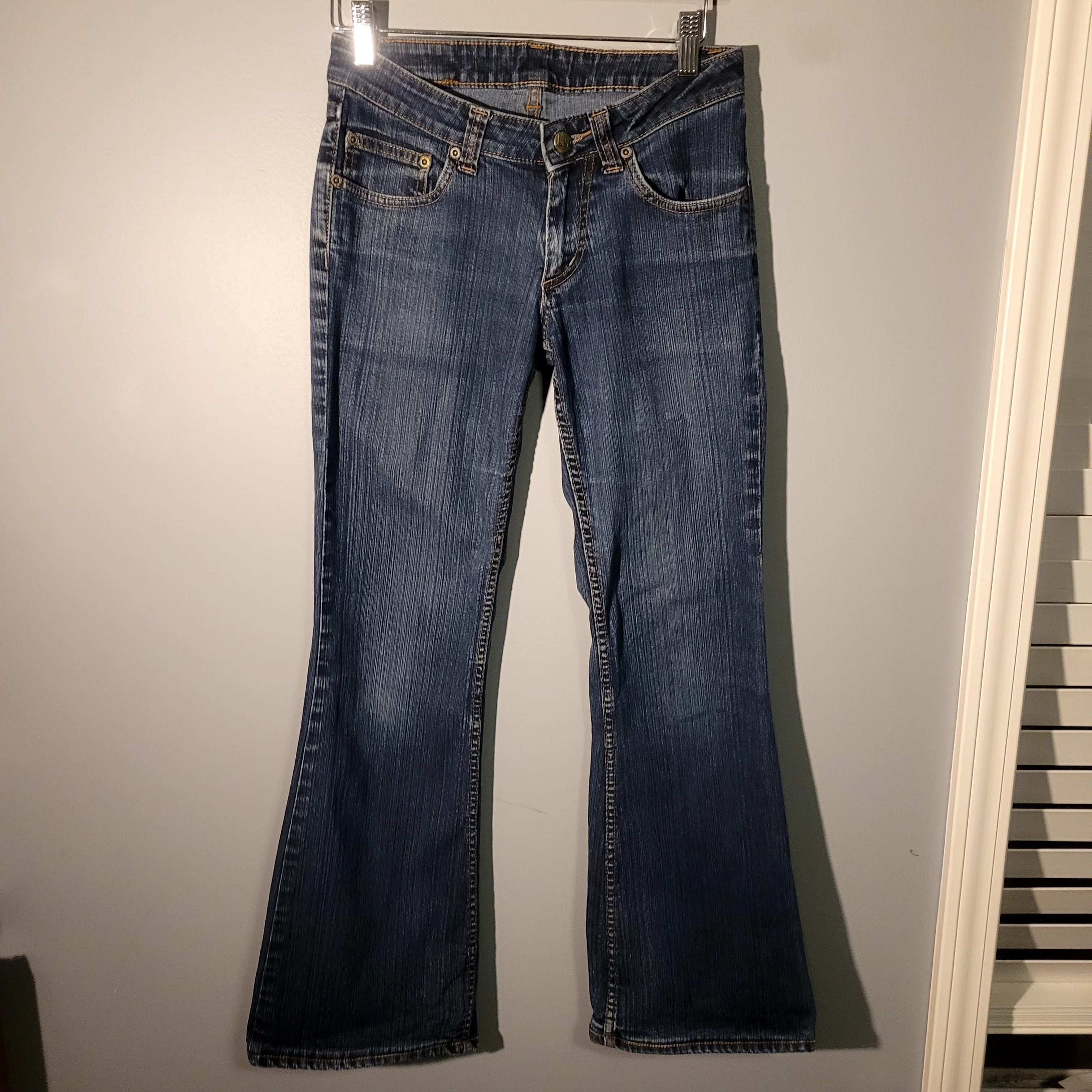 Lee Womens Vintage 90s LEE bell bottom denim jeans Size 26" / US 2 / IT 38 - 1 Thumbnail