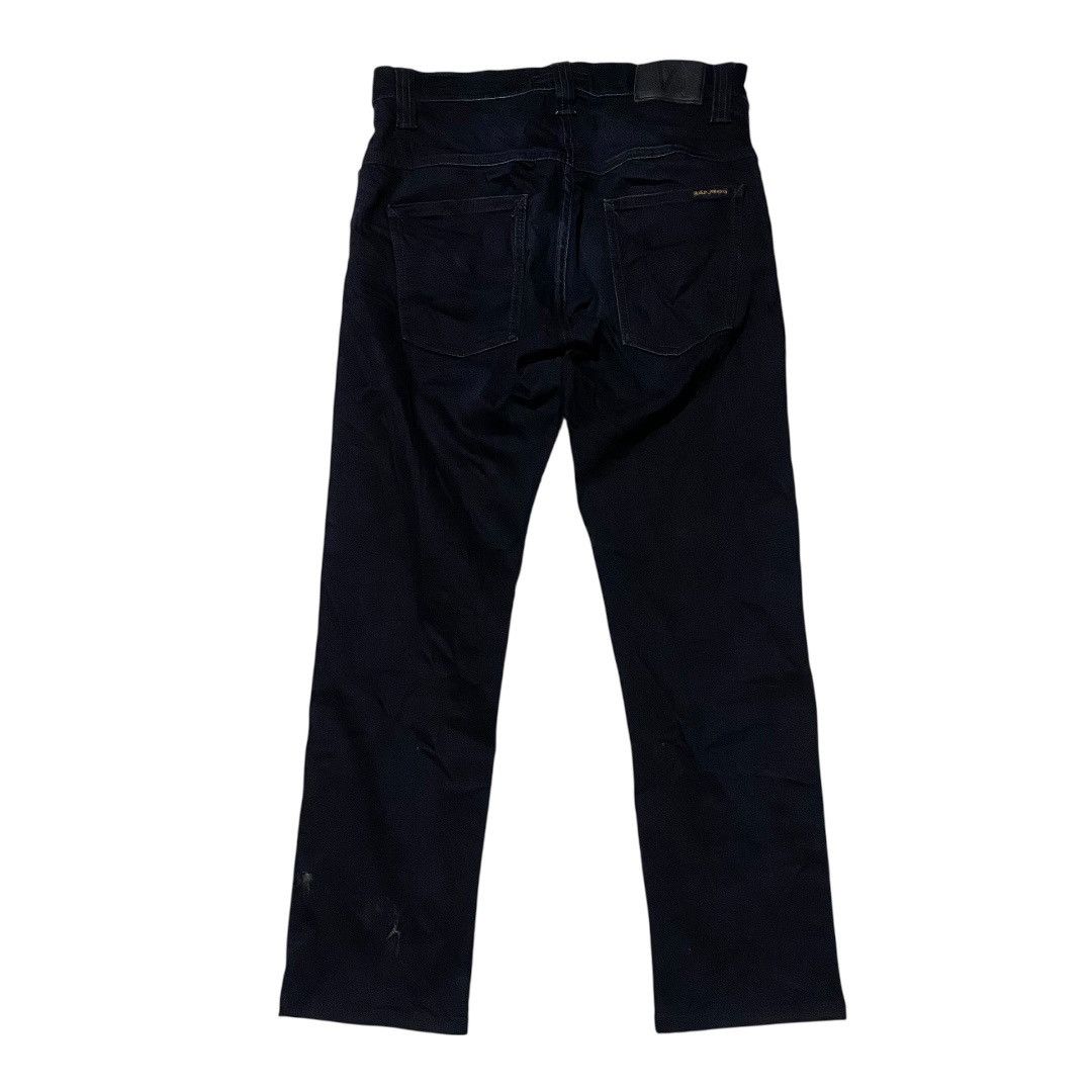 Nudie Jeans Nudie jeans co thin finn black smoke denim longpant Size US 30 / EU 46 - 2 Thumbnail