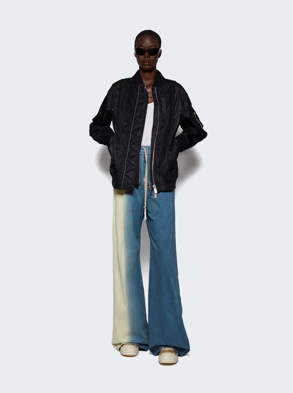 Rick Owens o1mle0426 Geth Belas Denim Pants in Blue Size 34" / US 12 / IT 48 - 5 Thumbnail