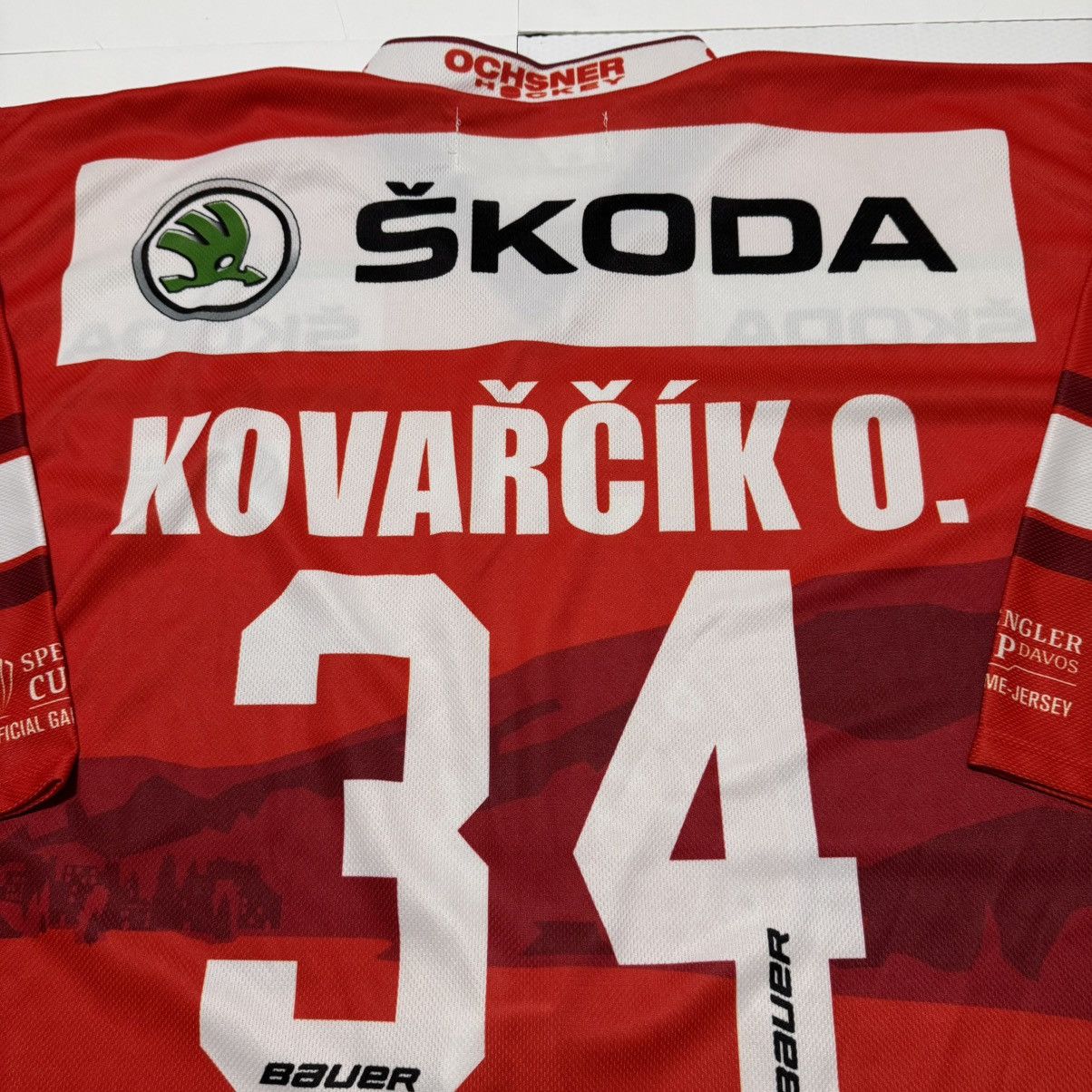 Other Vintage Czech Hockey Jersey Shirt Ondrej Kovarcik Men’s Size US XL / EU 56 / 4 - 8 Thumbnail