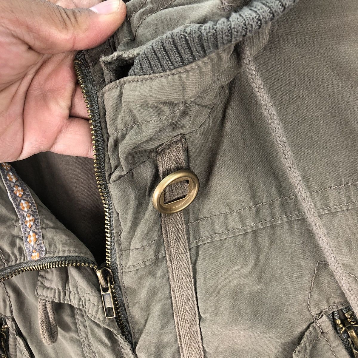 If Six Was Nine Vintage Punk OG Parka Jacket Hoodie by Rush Hour Size US XS / EU 42 / 0 - 9 Thumbnail