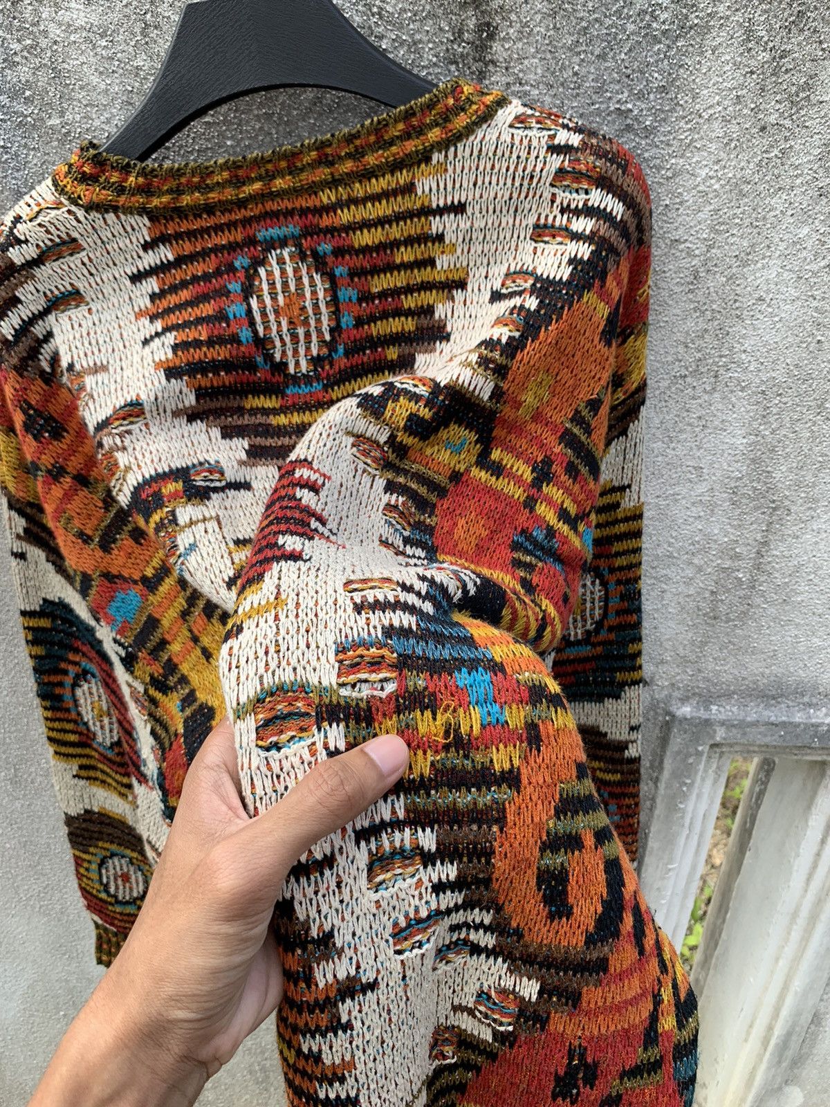 Yoshiyuki Konishi Vintage Yoshiyuki Konishi Knit Sweater Size US M / EU 48-50 / 2 - 9 Thumbnail