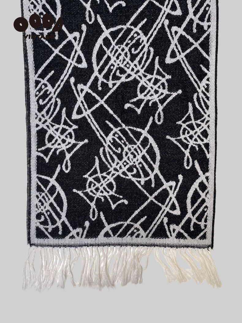 Vivienne Westwood Vivienne Westwood A Saturn scarf with black and white doub Size ONE SIZE - 5 Thumbnail