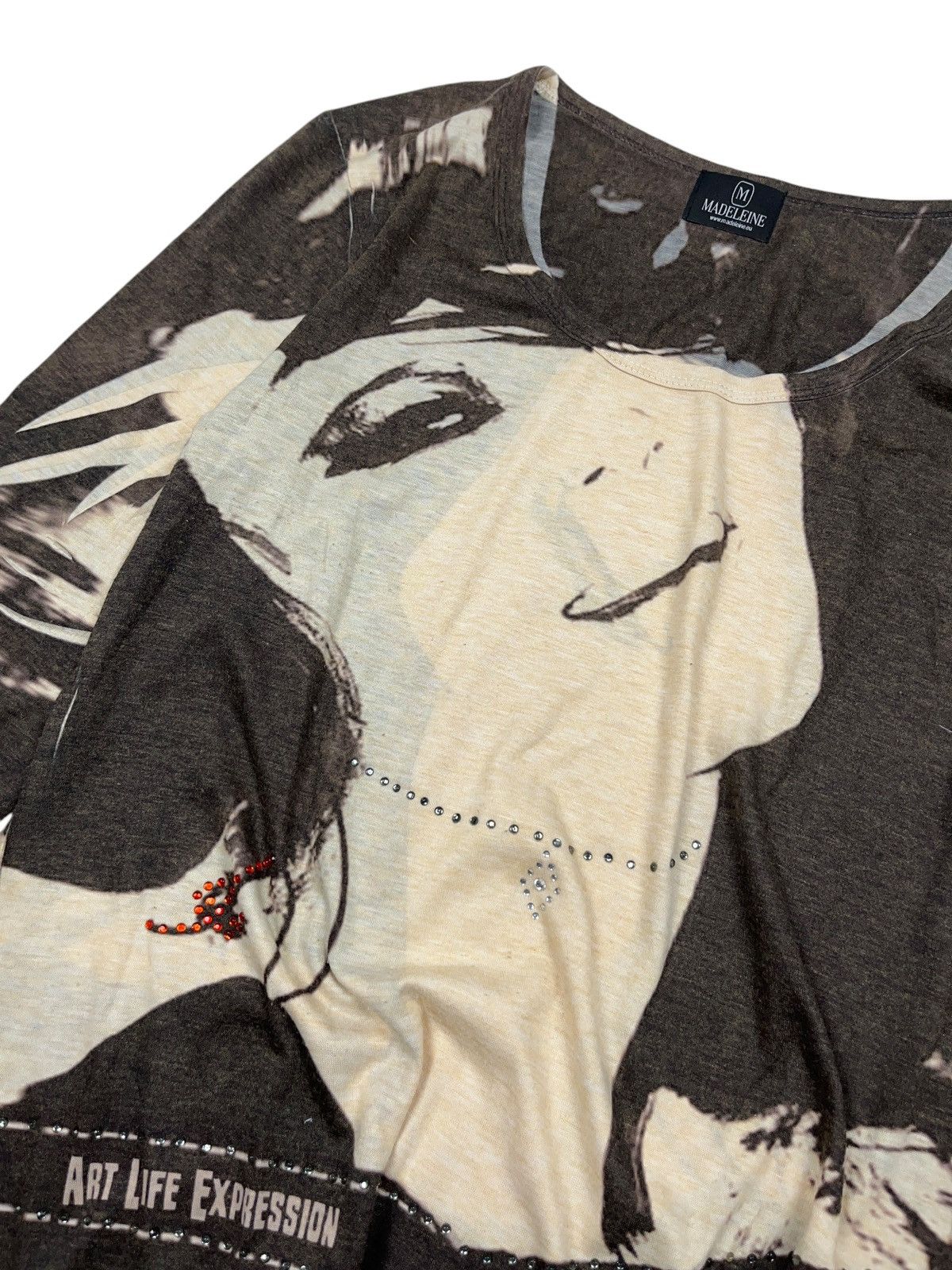 Seditionaries × Vintage Amazing y2k Madeleine Jean Paul Gaultier Style Blouse Size L / US 10 / IT 46 - 3 Thumbnail