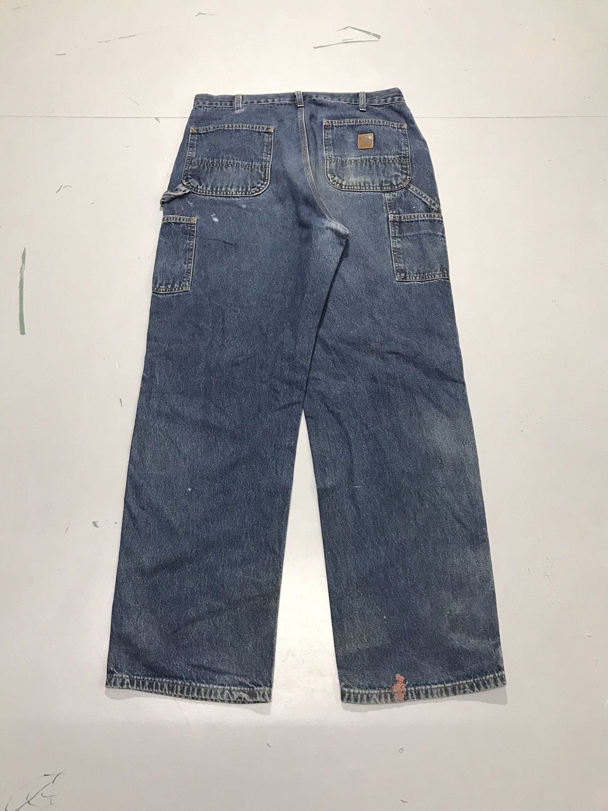 Carhartt Vintage Carhartt B13 HDK carpenter workwear denim Size US 34 / EU 50 - 2 Thumbnail