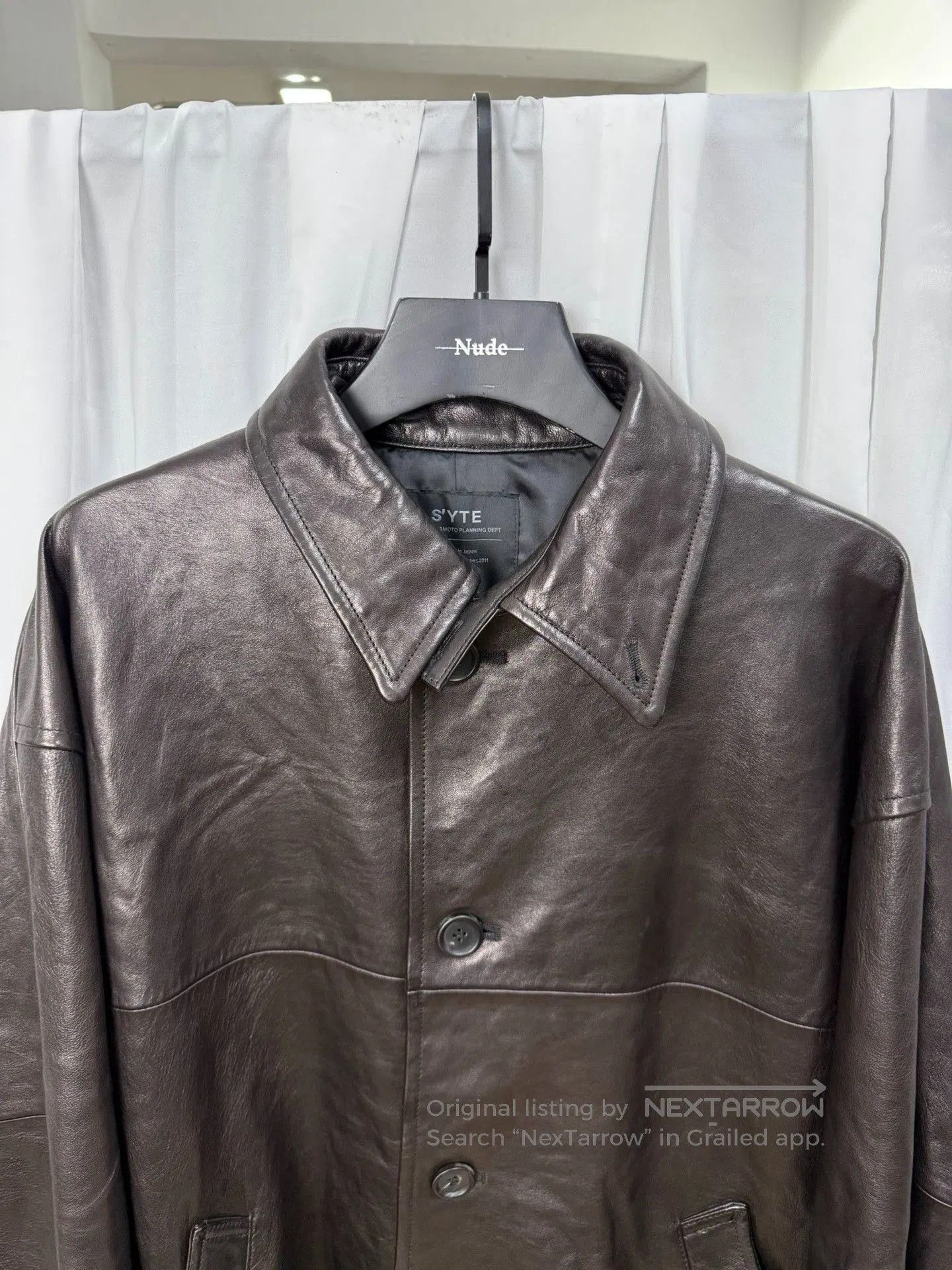 Yohji Yamamoto Yohji Yamamoto S'YTE Sheepskin Jacket. Size US L / EU 52-54 / 3 - 3 Thumbnail