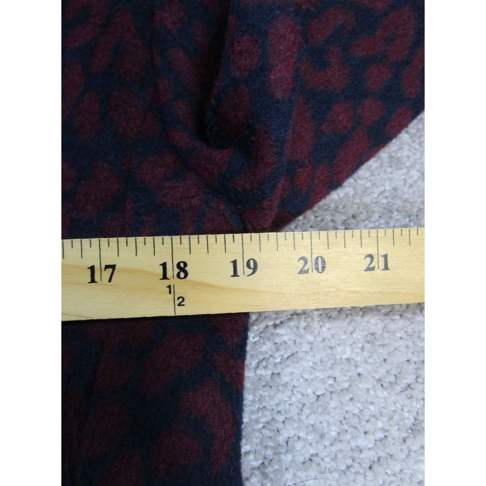 Loft Loft Overcoat Womens Medium Blue Polka Dot Long Sleeve Coat Button Closure Regular Fit Polyester Lining Coat Womens M Blue 90s? Size M / US 6-8 / IT 42-44 - 7 Thumbnail