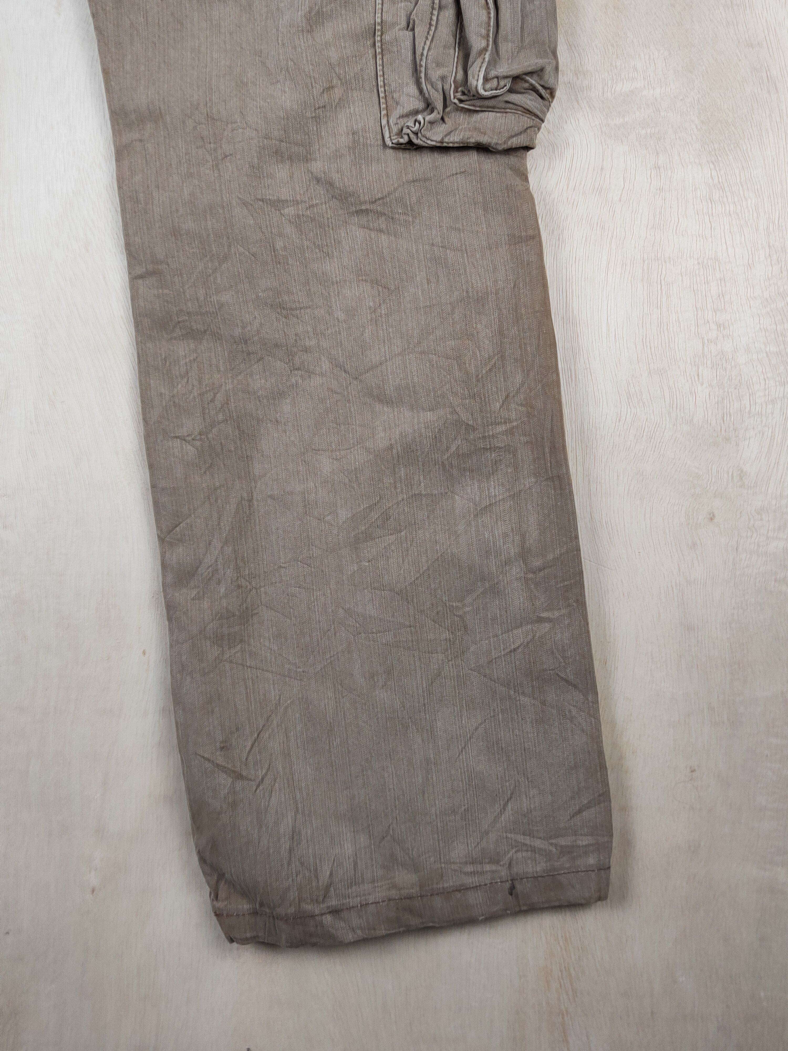 Japanese Brand DL Surplus Brown Multipocket Tactical Cargo Pants #S2444 Size US 30 / EU 46 - 11 Thumbnail